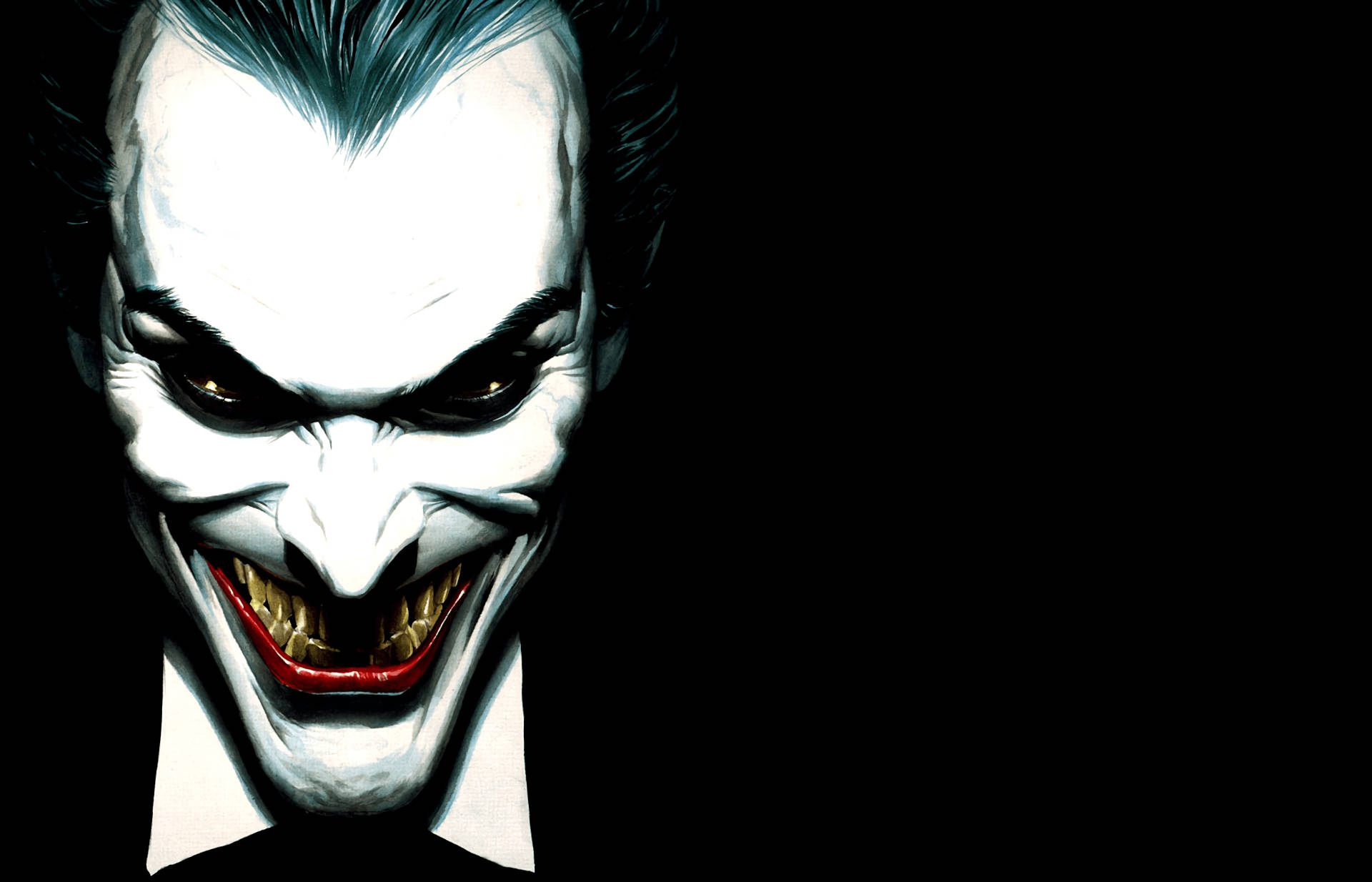 Joker cu față înfricoșătoare Fundal
