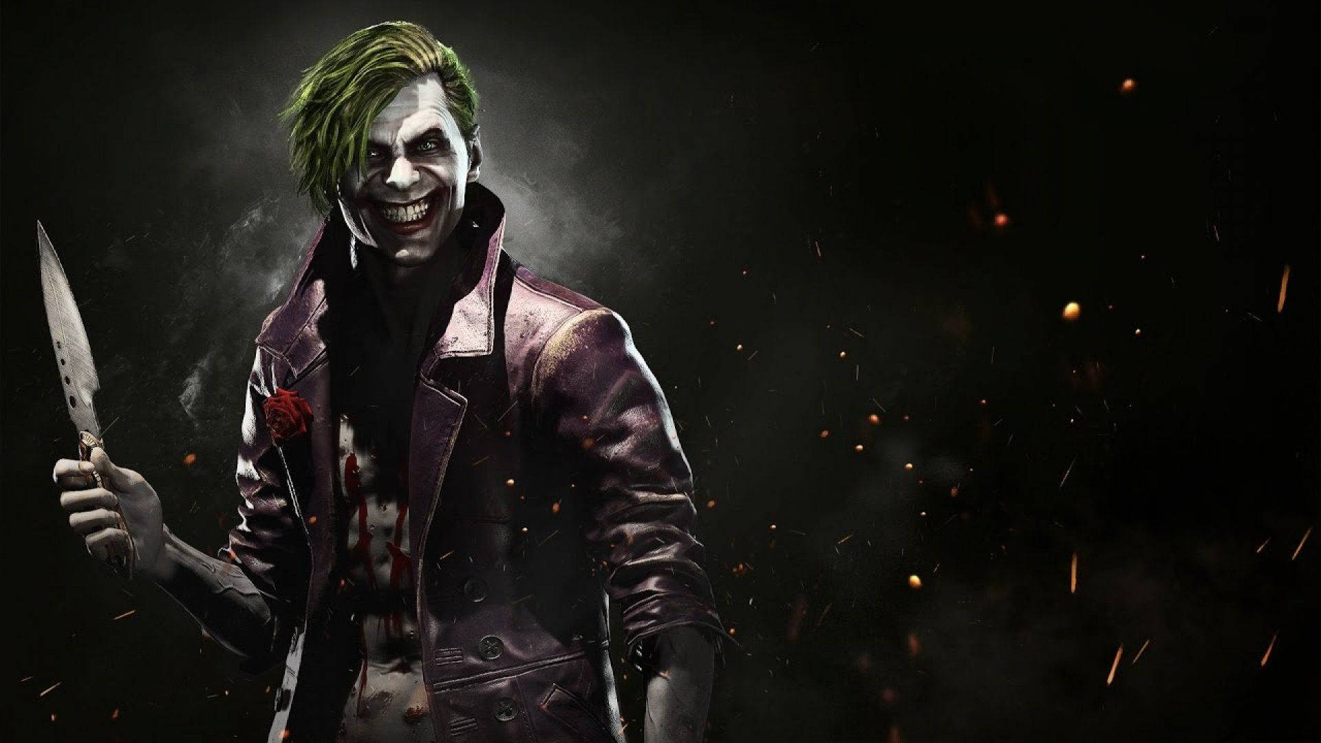Joker rânjet sinistru Fundal