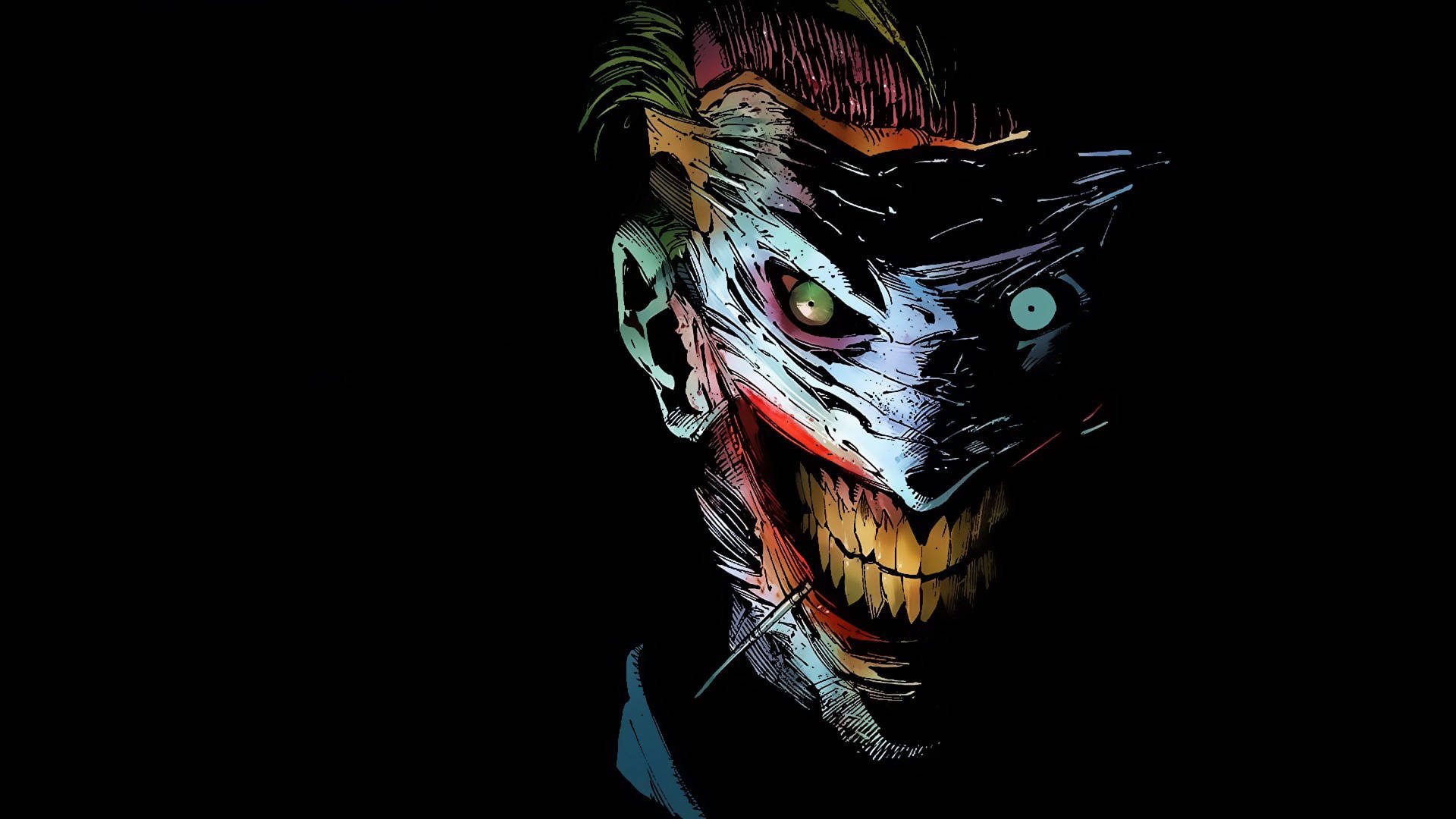 Tapet cu Jokerul Nebun Jupuit — Joker Fundal
