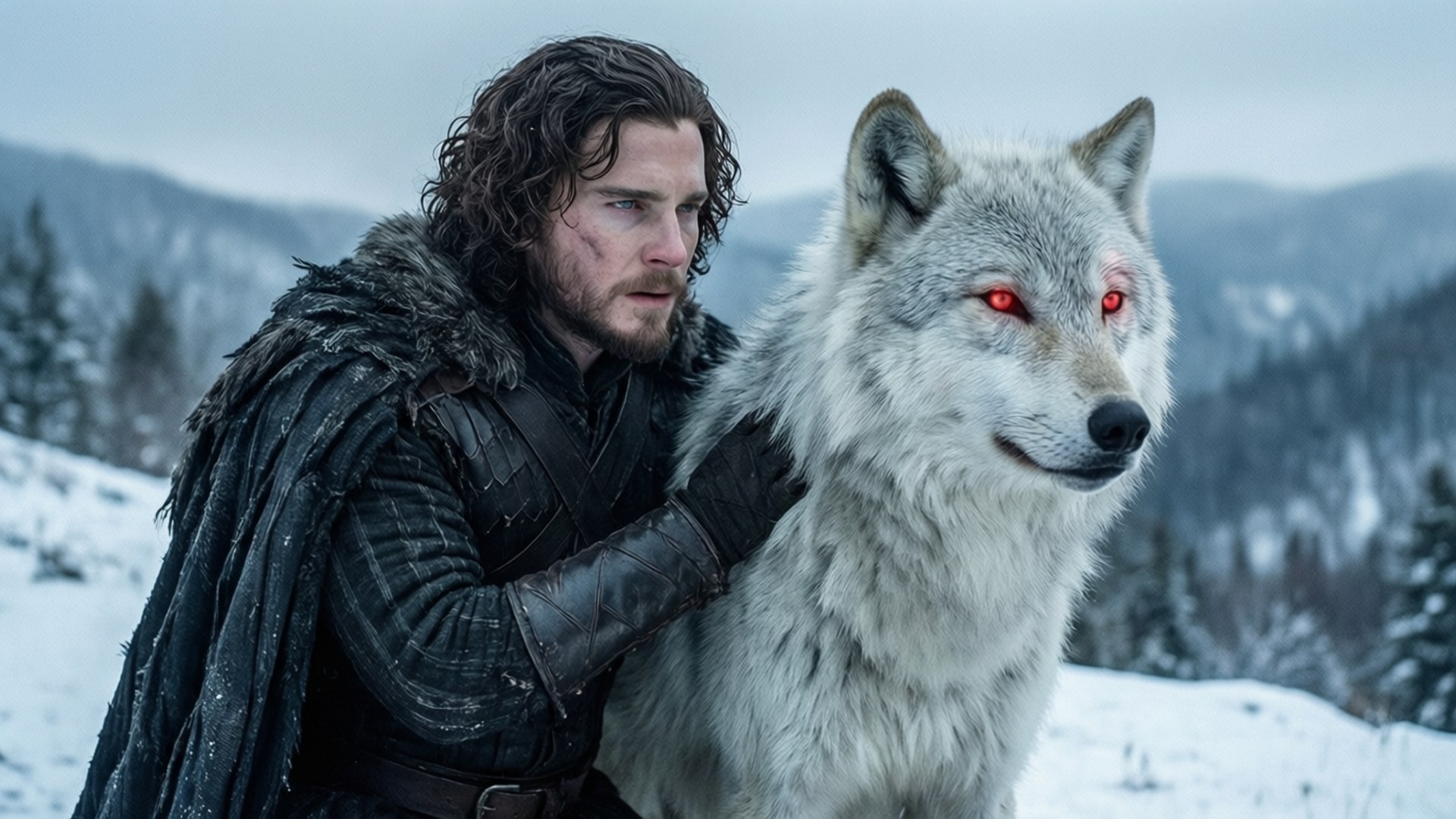 Jon și Ghost Fundal