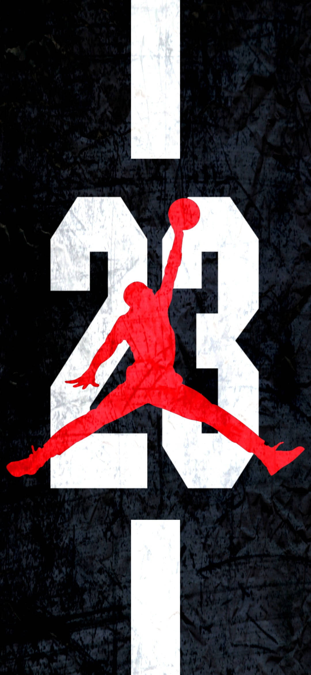 Jordan Logo Signature Culoare Roșie Fundal