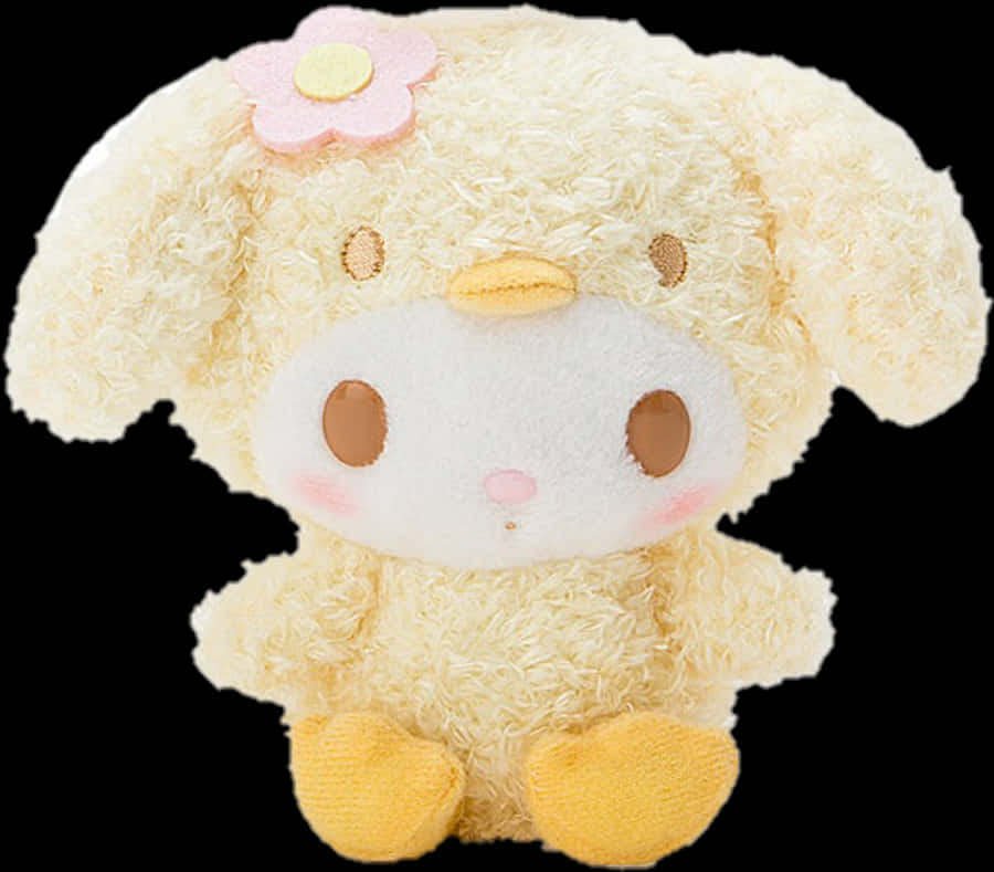 Jucărie de pluș Cinnamoroll Sanrio Fundal