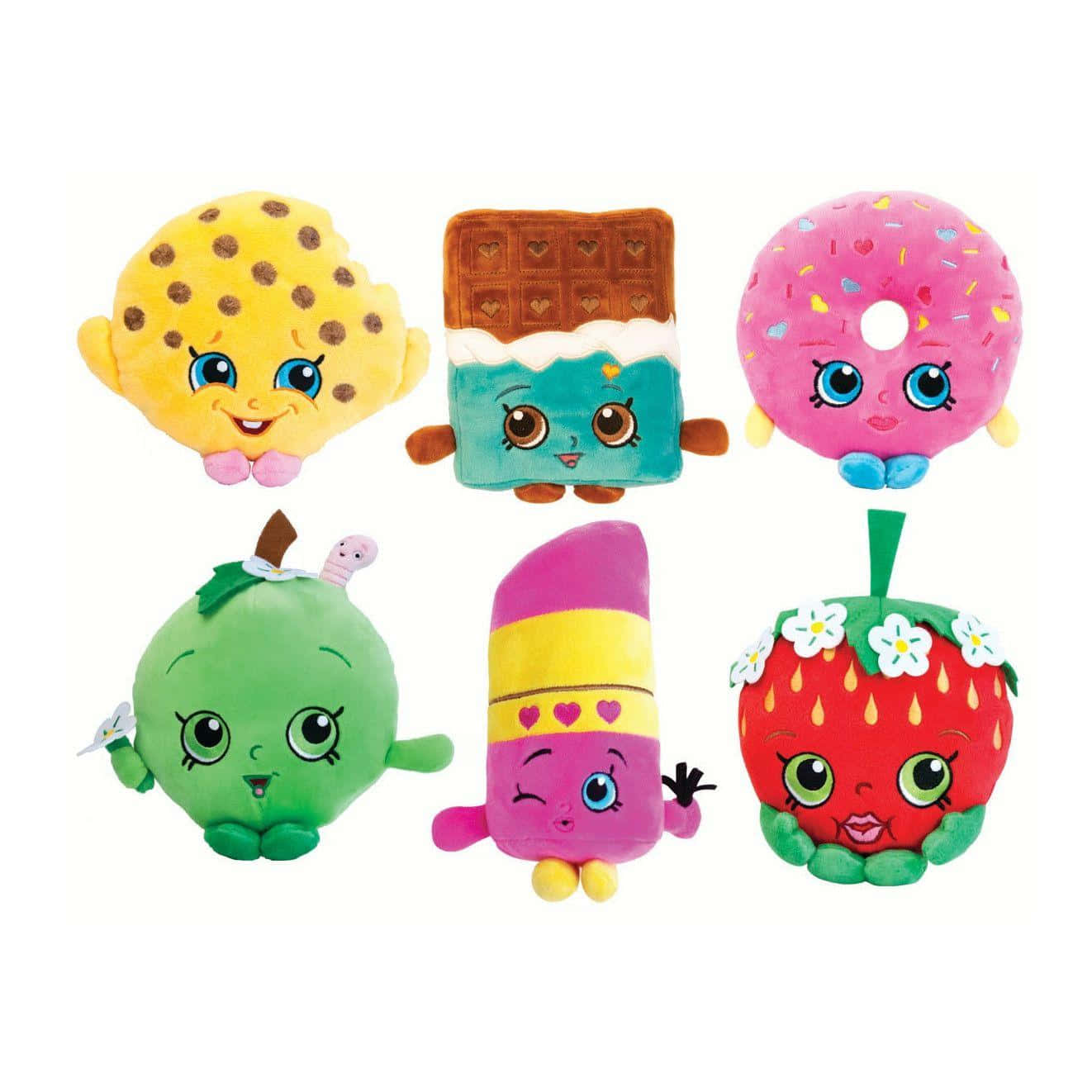 Jucării de pluș Shopkins Fundal
