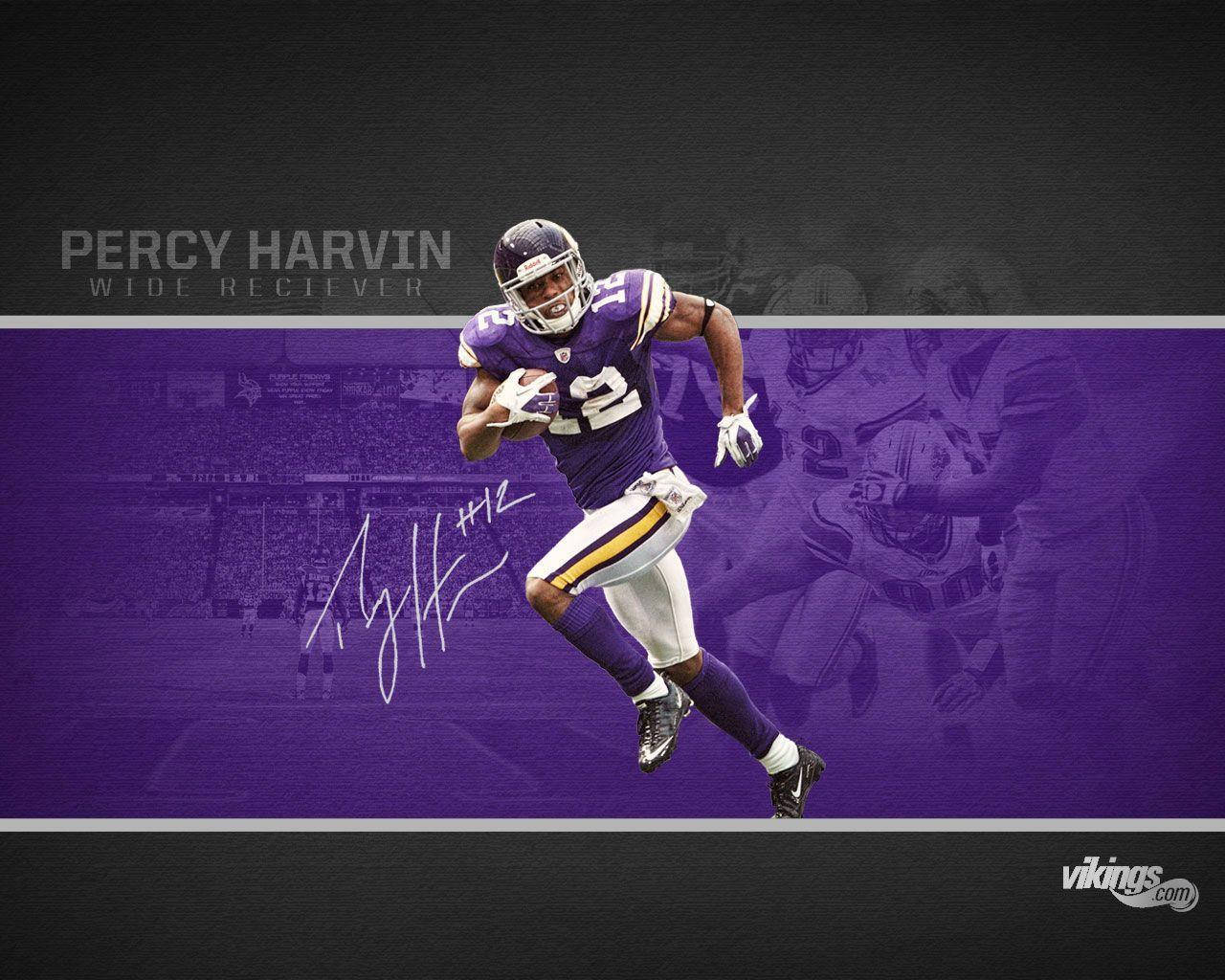 Jucător de fotbal NFL Percy Harvin Fundal