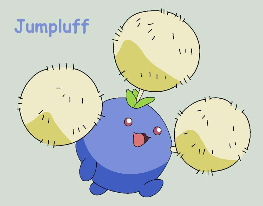Jumpluff cu numele Fundal
