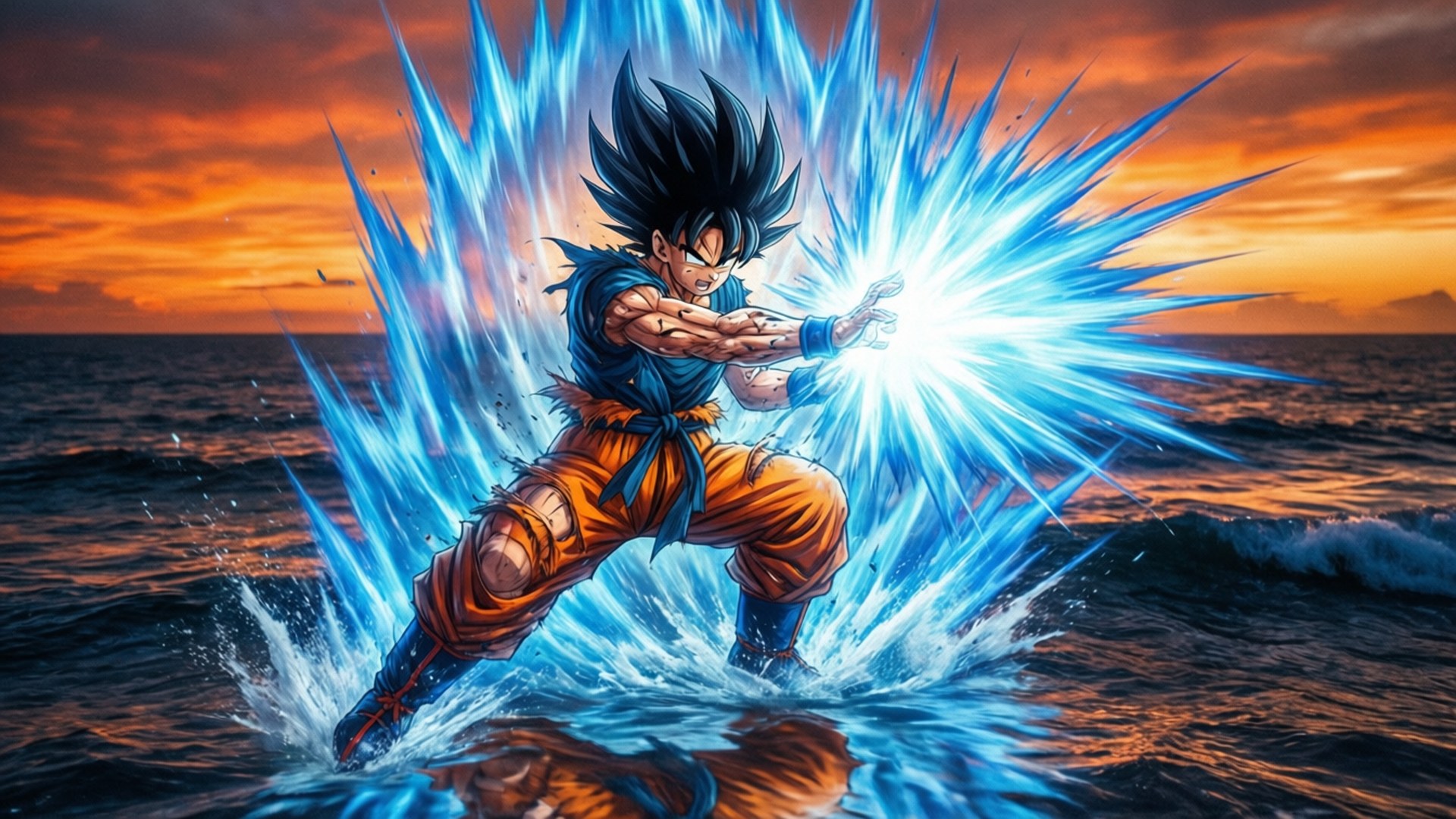 Kamehameha la apus Fundal