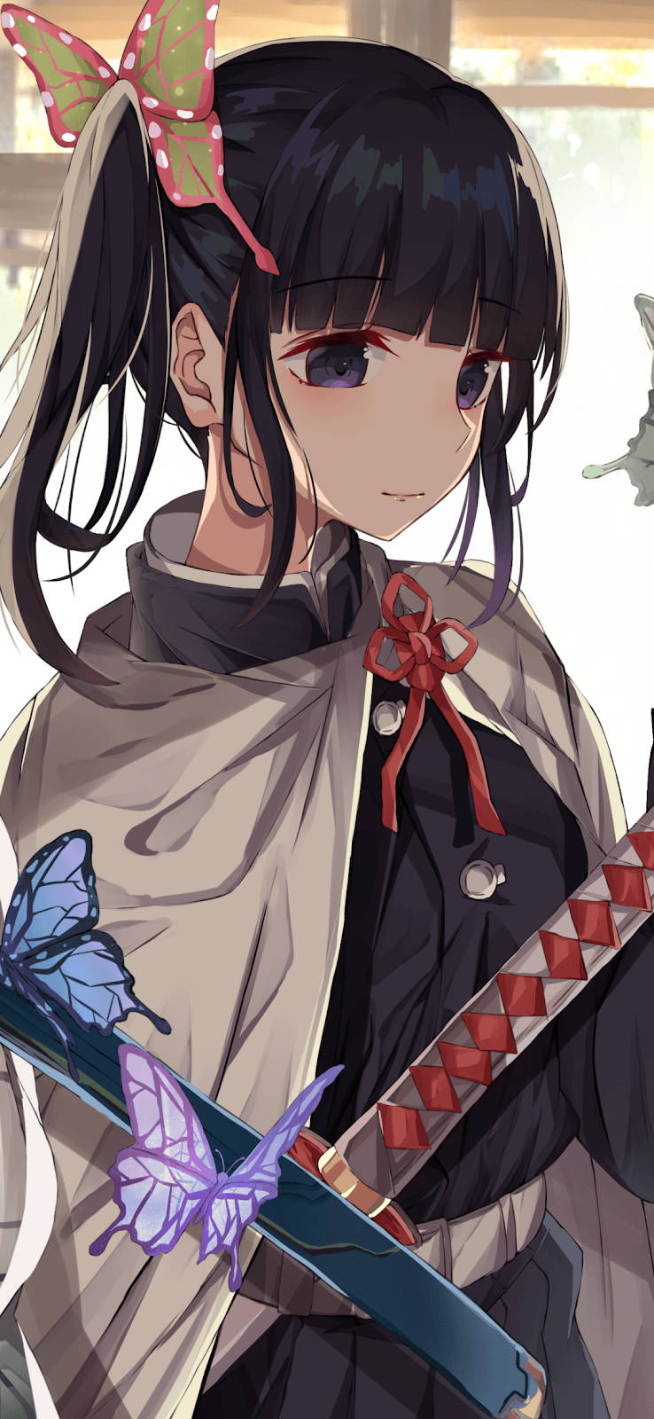 Kanao Demon Slayer Telefon Fundal