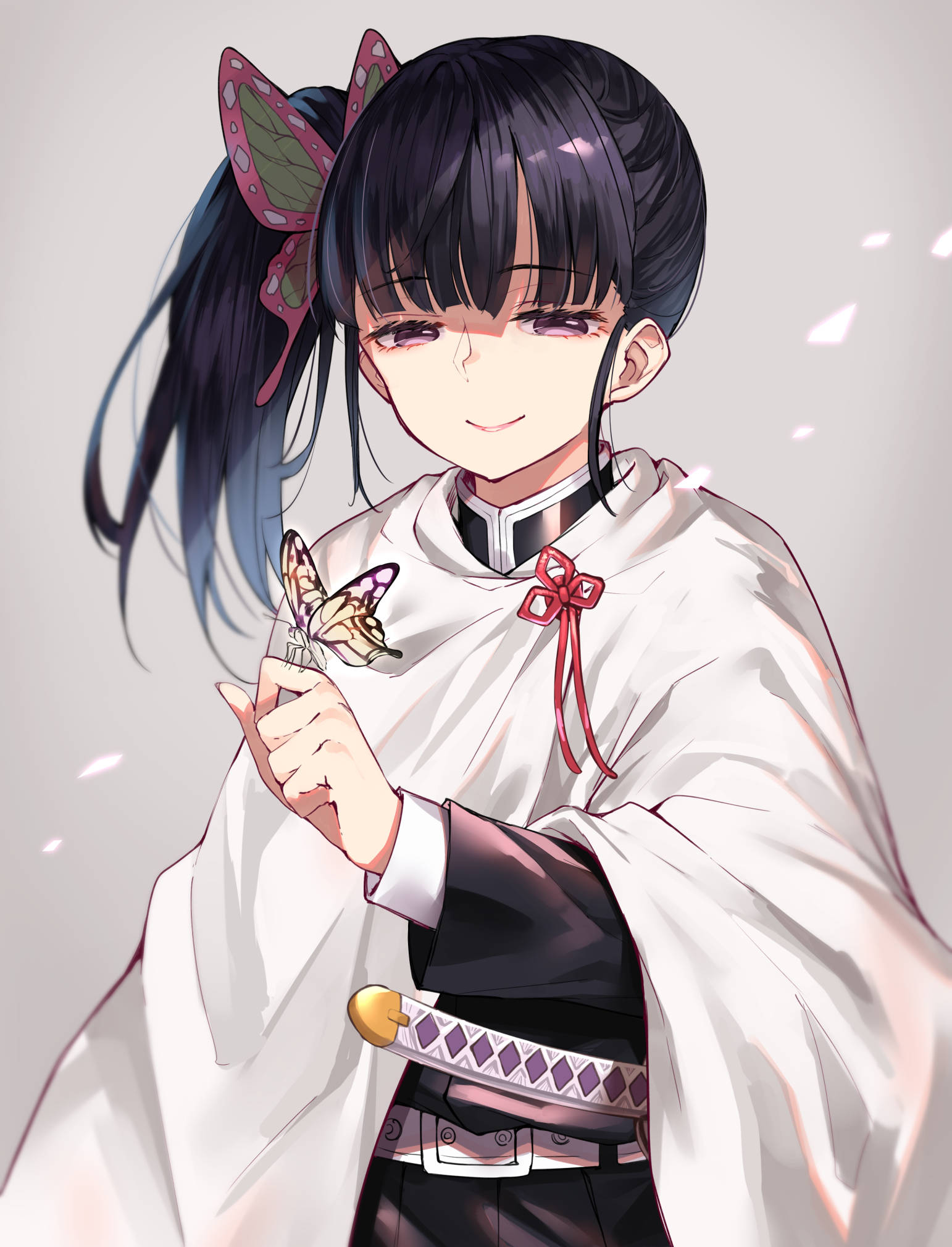 Kanao Tsuyuri Zâmbet Blând Fundal