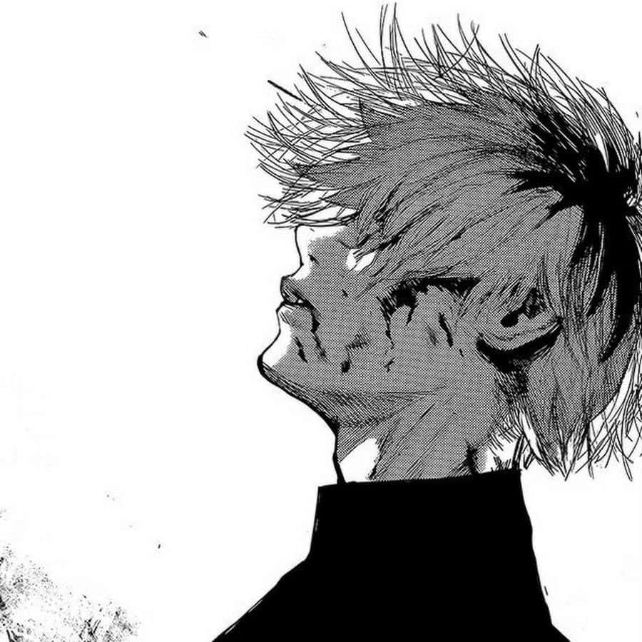 Kaneki Anime Moarte Tristă Fundal