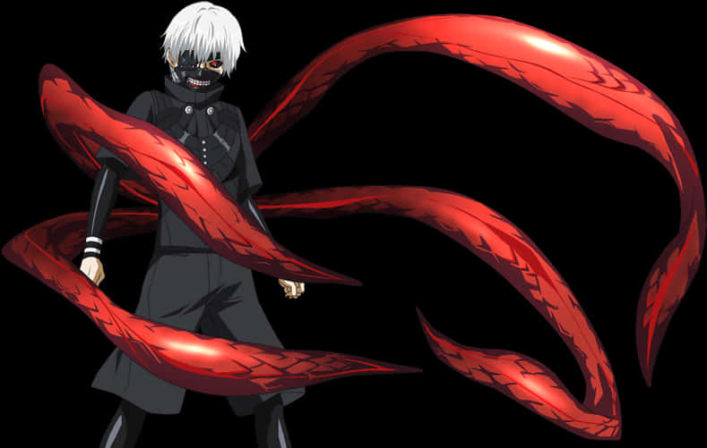 Kaneki Ken Transformarea în Ghoul Fundal