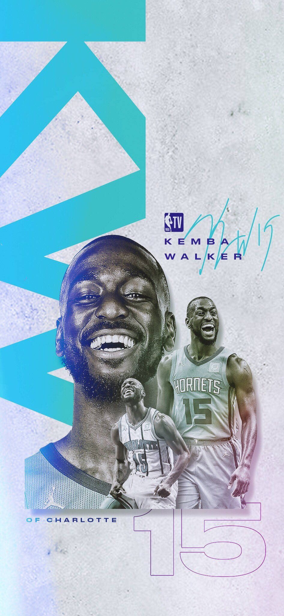 Kemba Walker pentru mobil Fundal