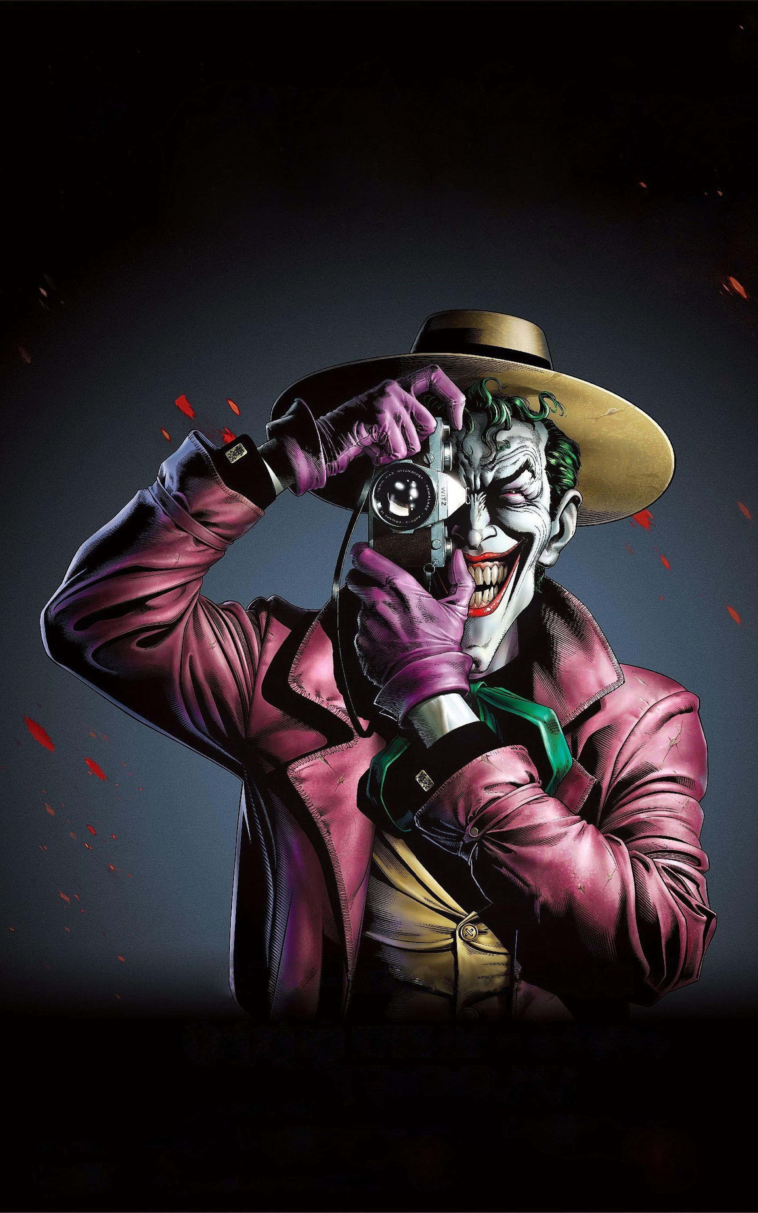 Killing Joke Joker 4K Phone Fundal