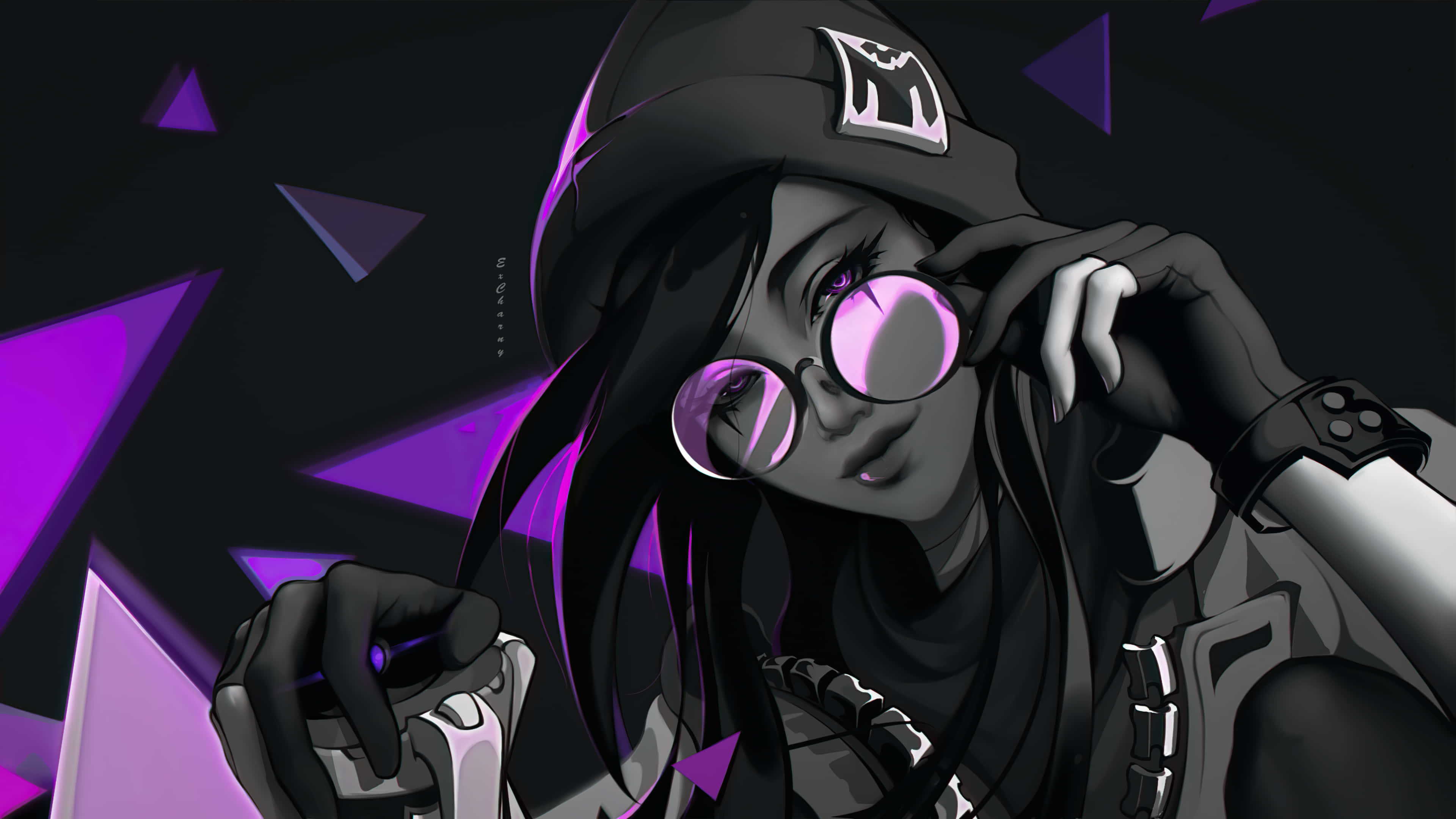Killjoy Estetică Discord PFP Fundal
