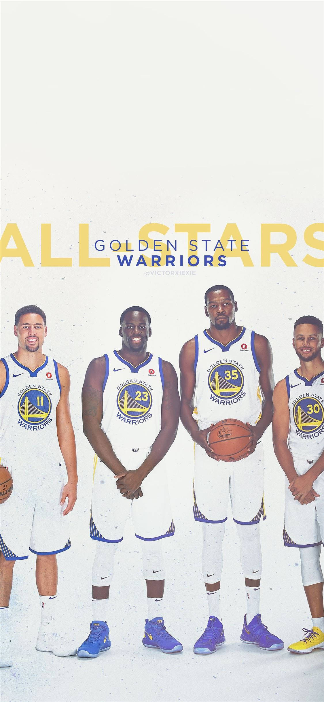 Klay Thompson GSW All-Stars Fundal