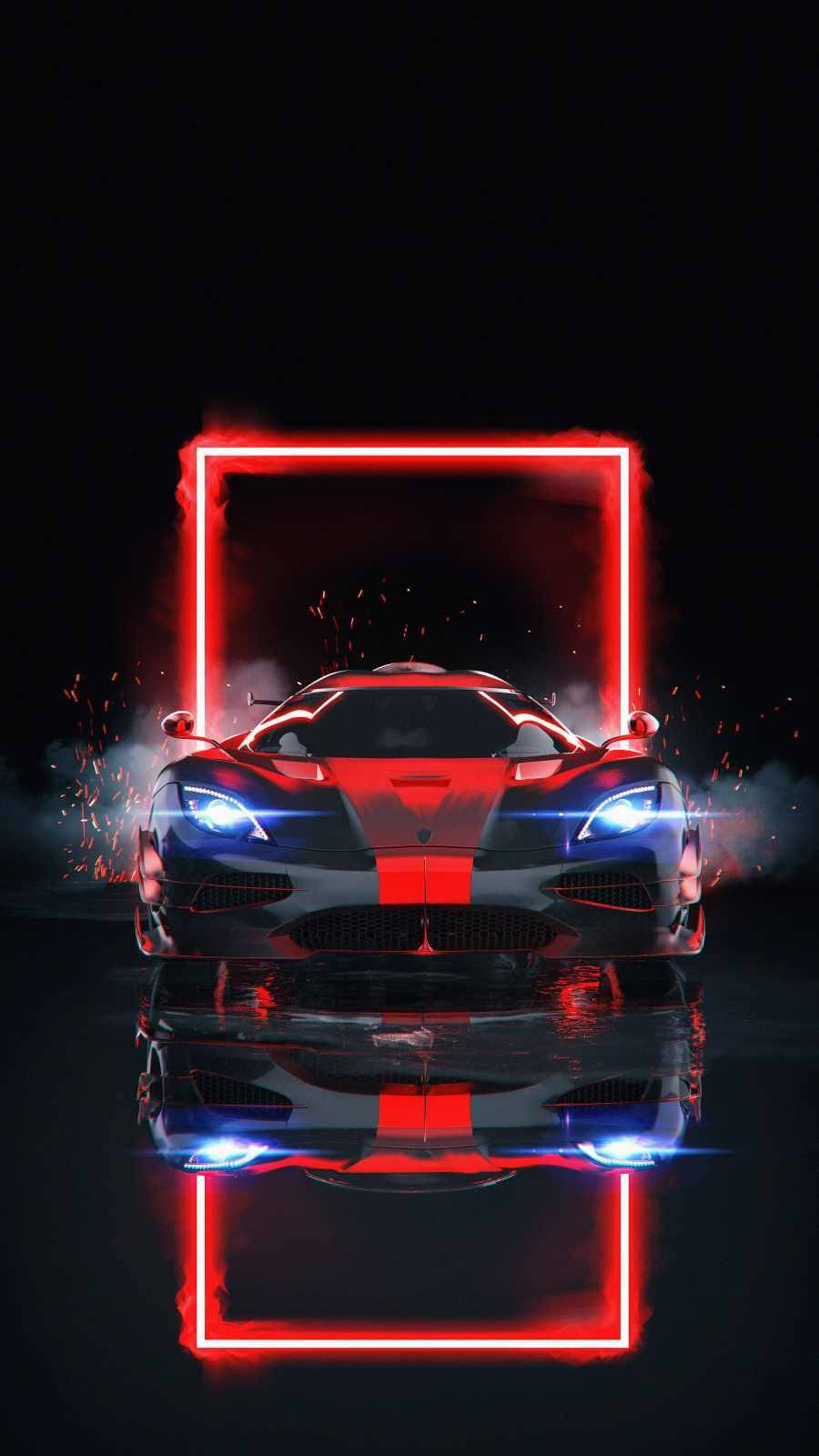 Koenigsegg One:1 iPhone Mașină Fundal