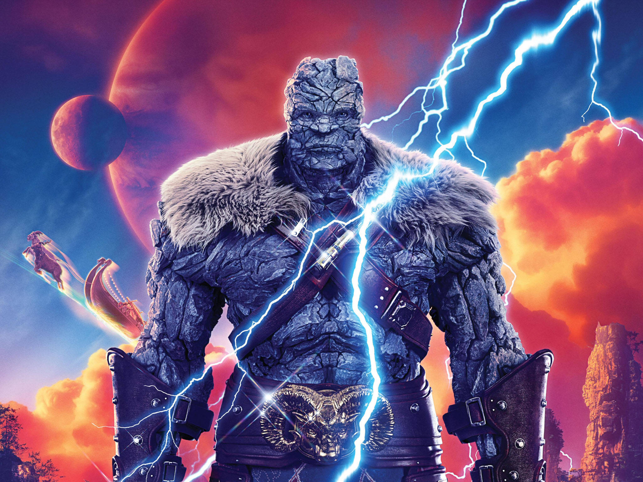 Korg din Thor: Iubire și Tunete Fundal