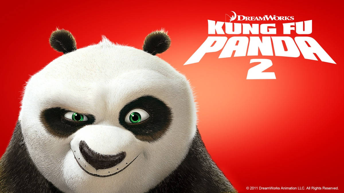 Kung Fu Panda 2 Fundal Roșu Fundal