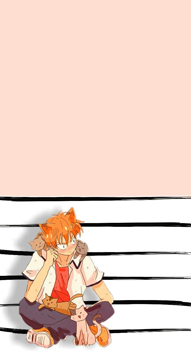 Kyo cu pisici Fruits Basket 2019 Fundal