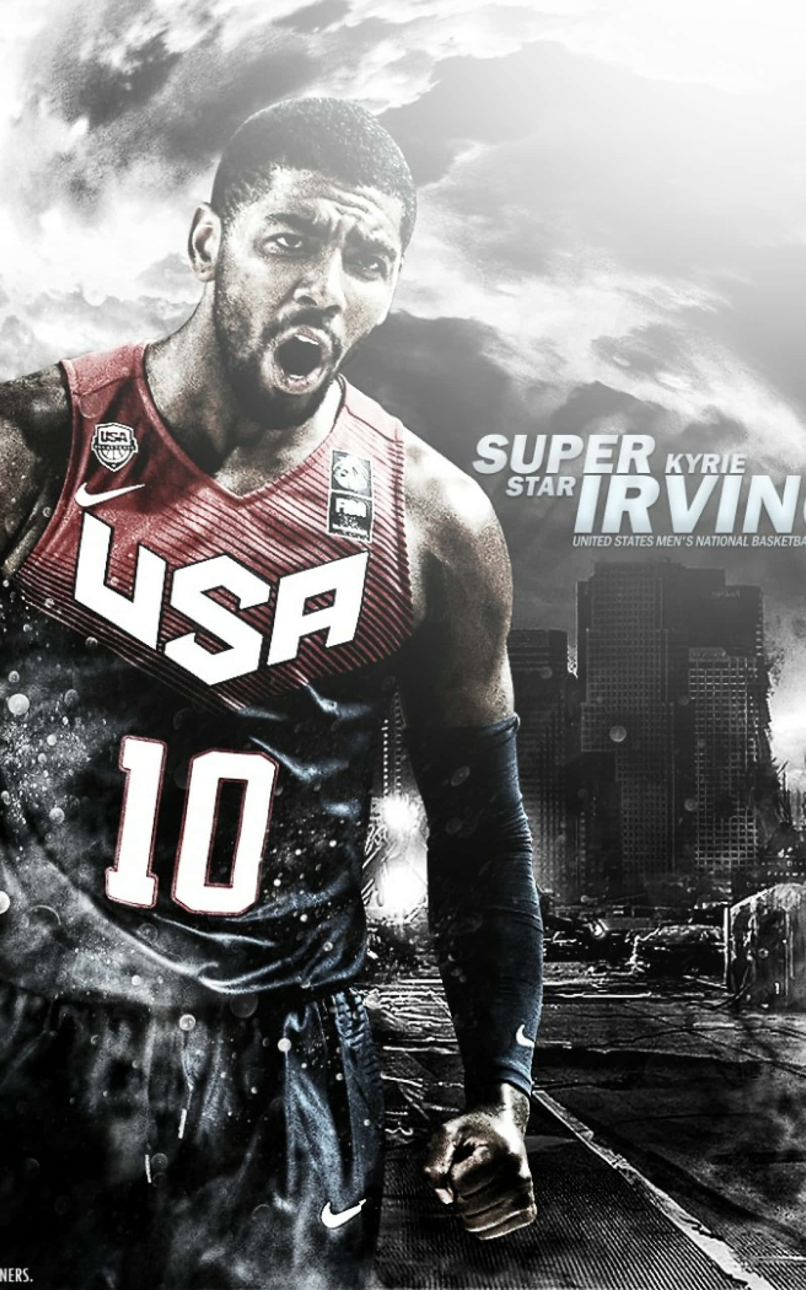 Kyrie Irving fascinează cu abilitățile sale pe iPhone Fundal