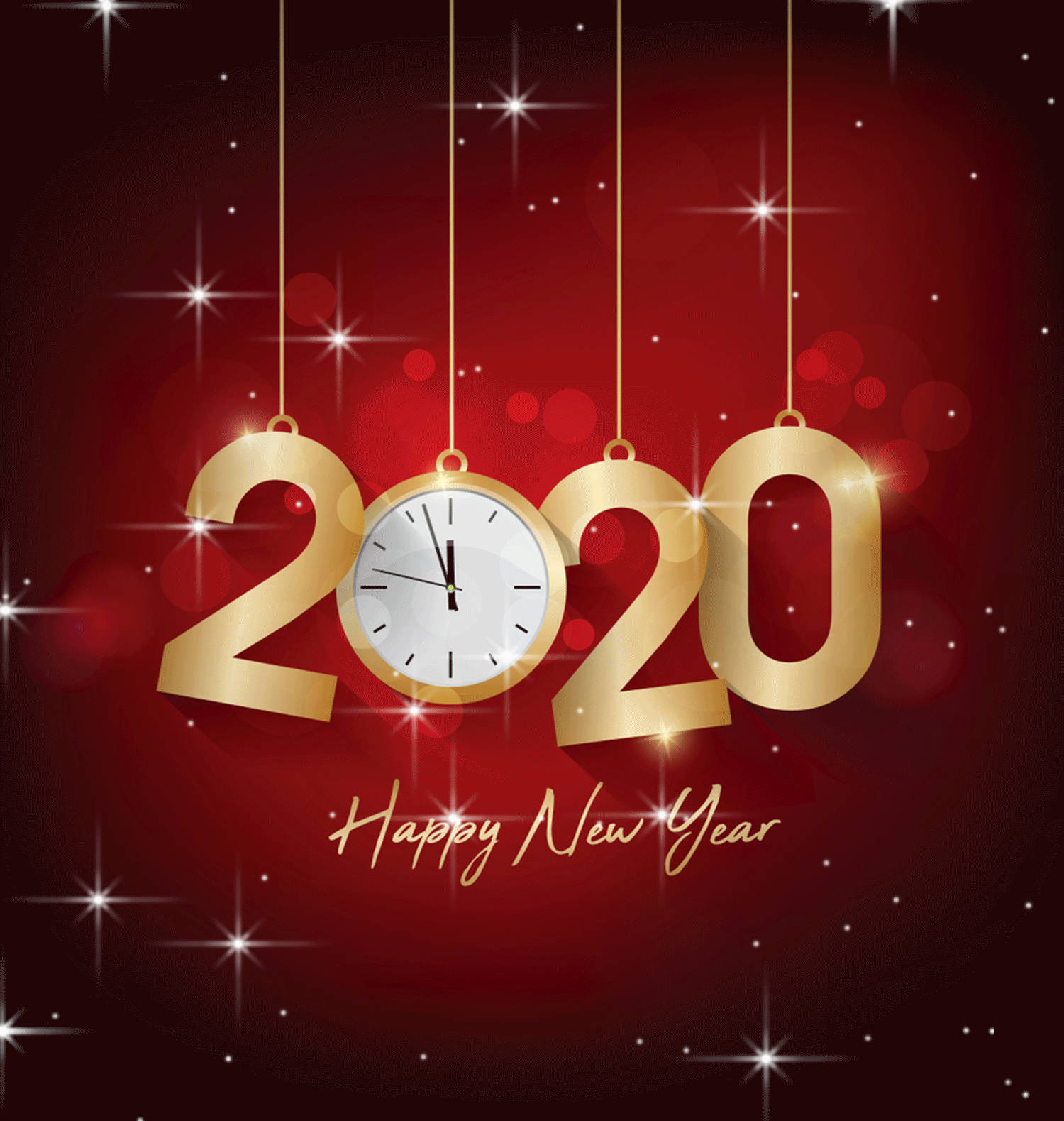 La Mulți Ani 2020 Imagine HD Gratuită – Anul Nou 2020 Fundal