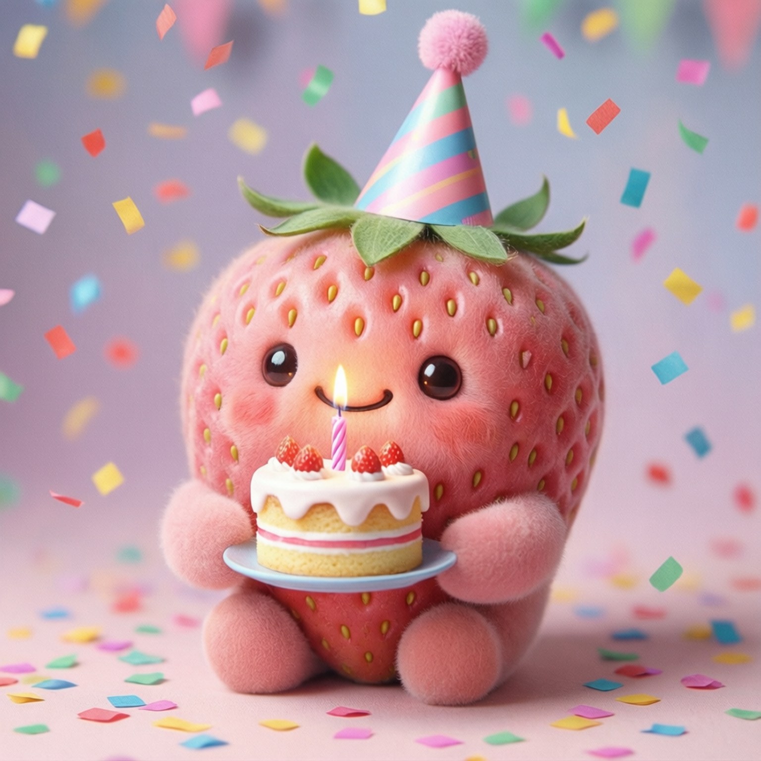 Happy Birthday Strawberry Fundal