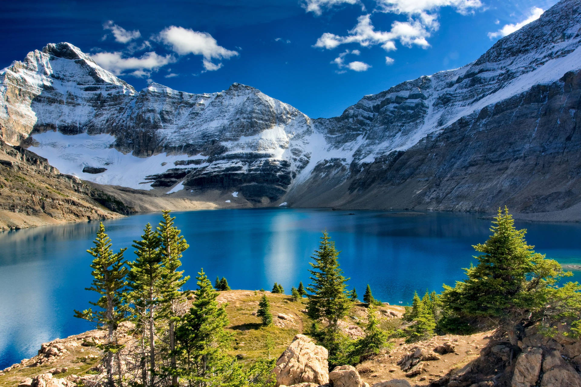 Lac Natural 4K — Natura 4K Fundal