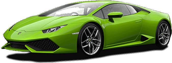 Lamborghini Huracan Evo verde vedere laterală Fundal