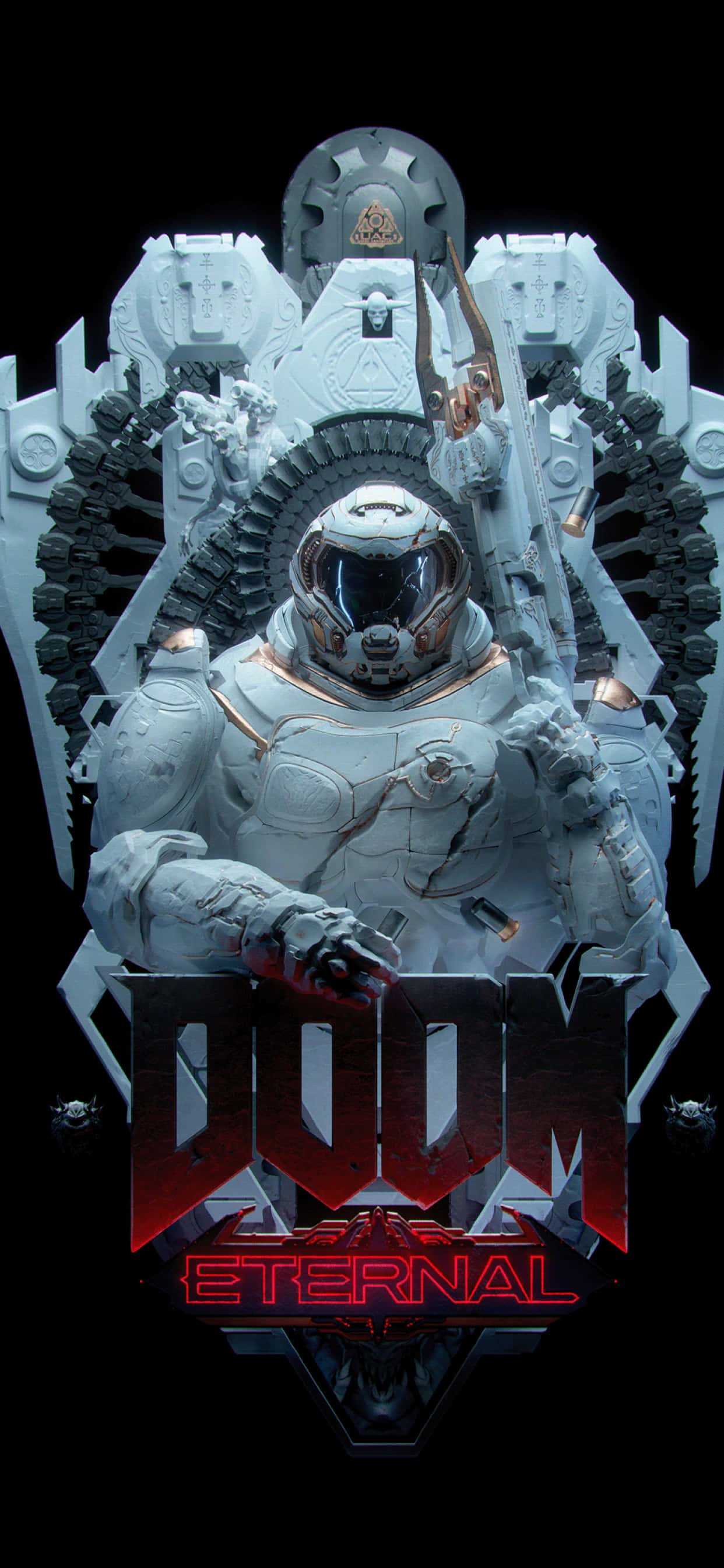Lansare în Spațiu cu Google Pixel 3XL Doom Fundal