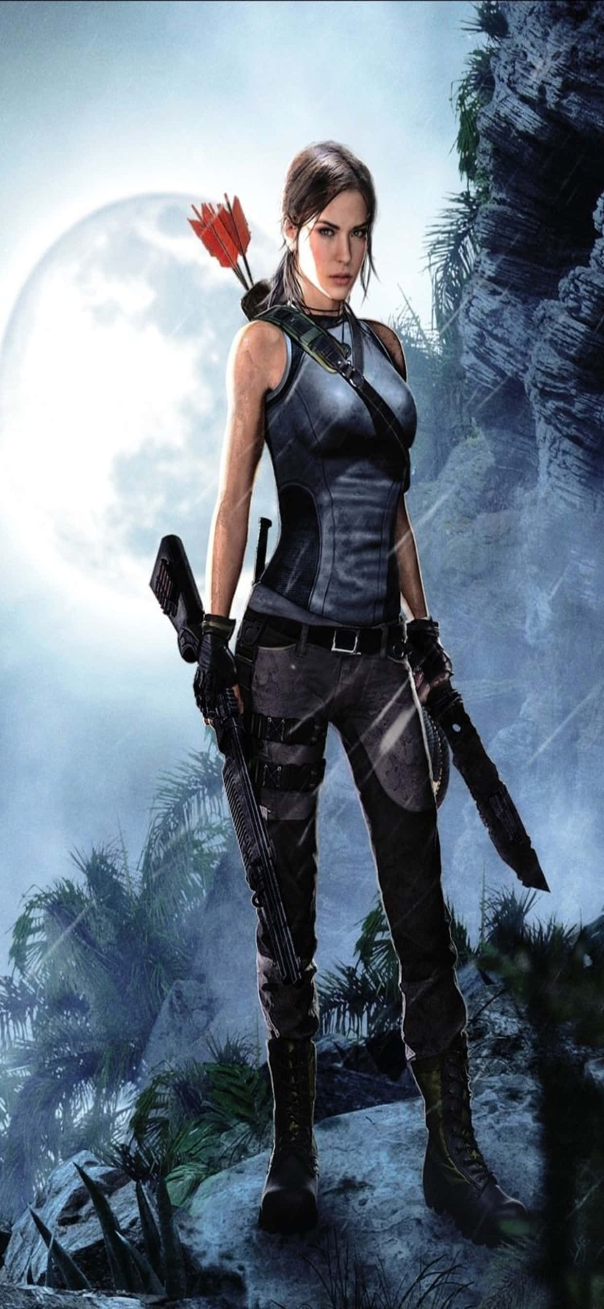 lara croft - HD wallpaper Fundal