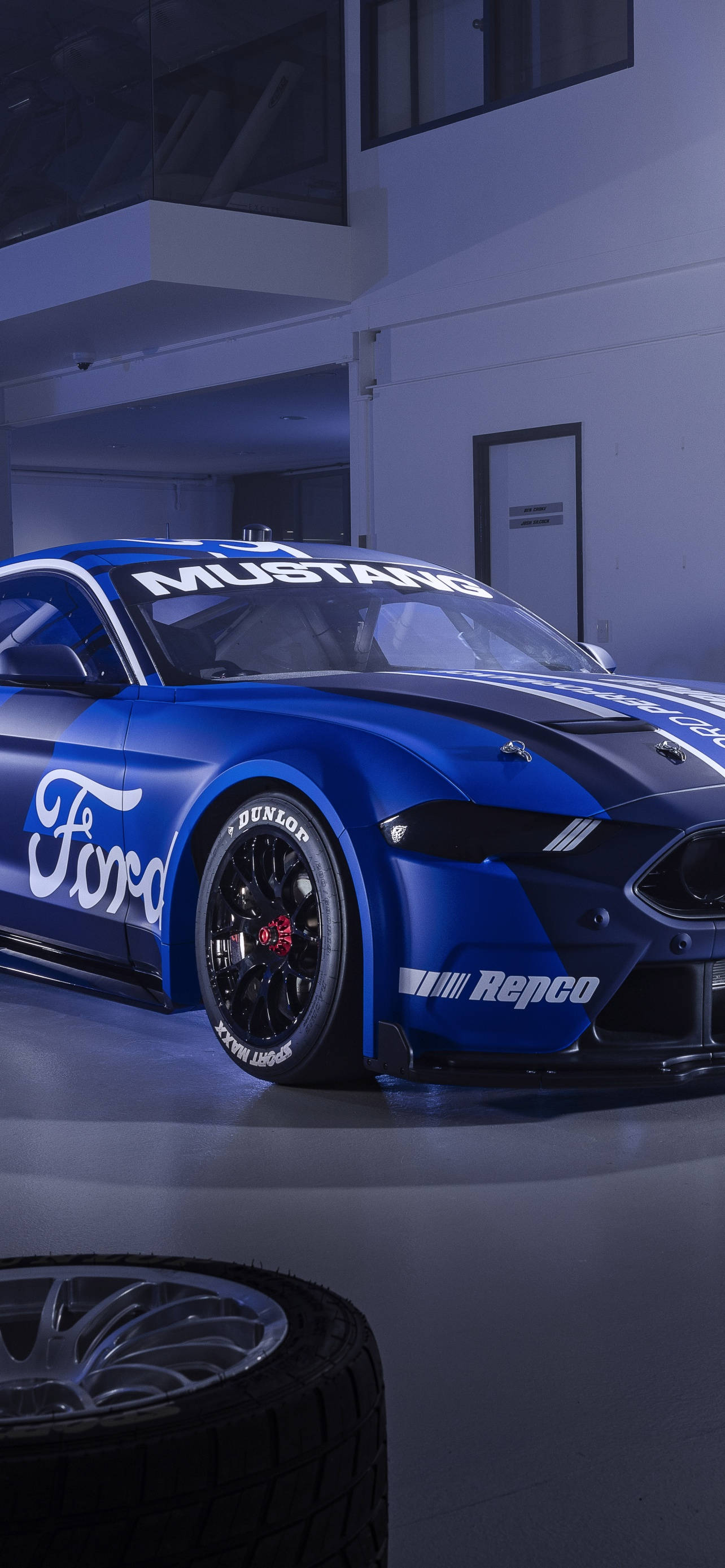 Lasă-ți Cool Mustang să fie în centrul atenției Fundal