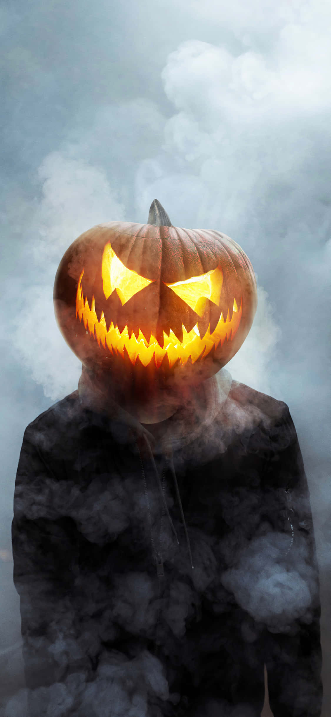 Fond iPhone Halloween Lămpiș Râzând Fundal