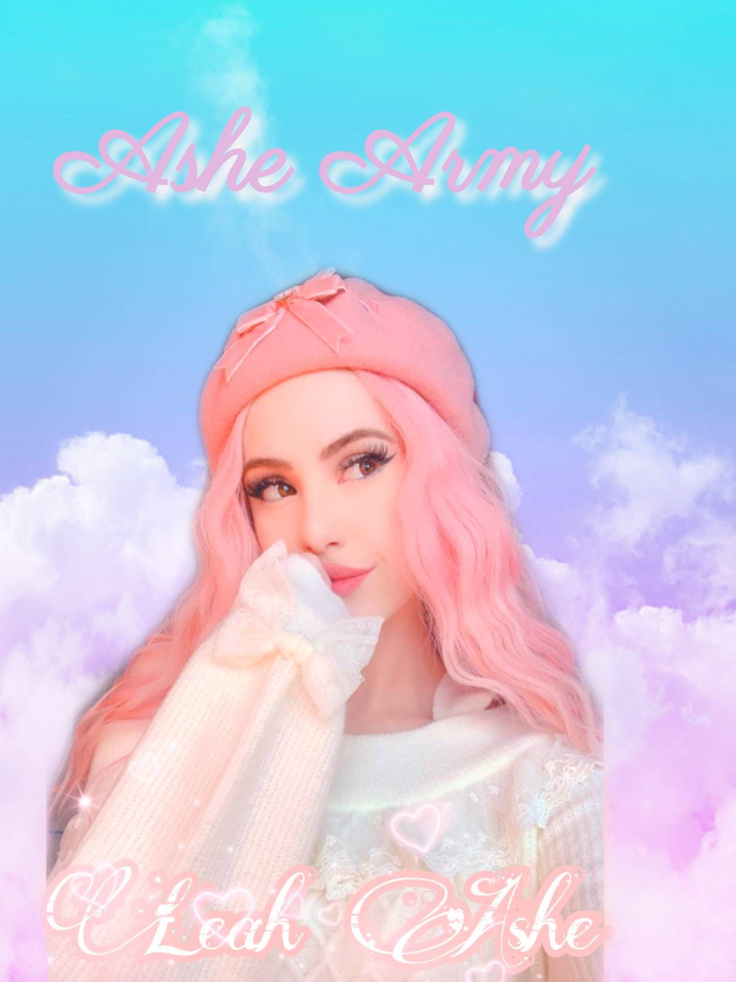 Leah Ashe Fan Art Telefon Fundal