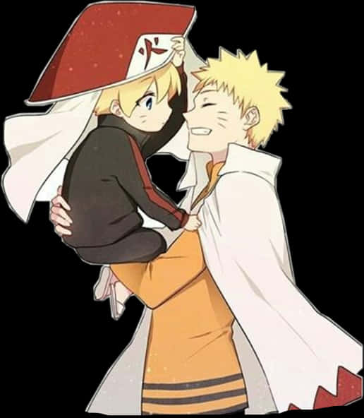 Legătura Tată Fiu dintre Boruto și Naruto Fundal