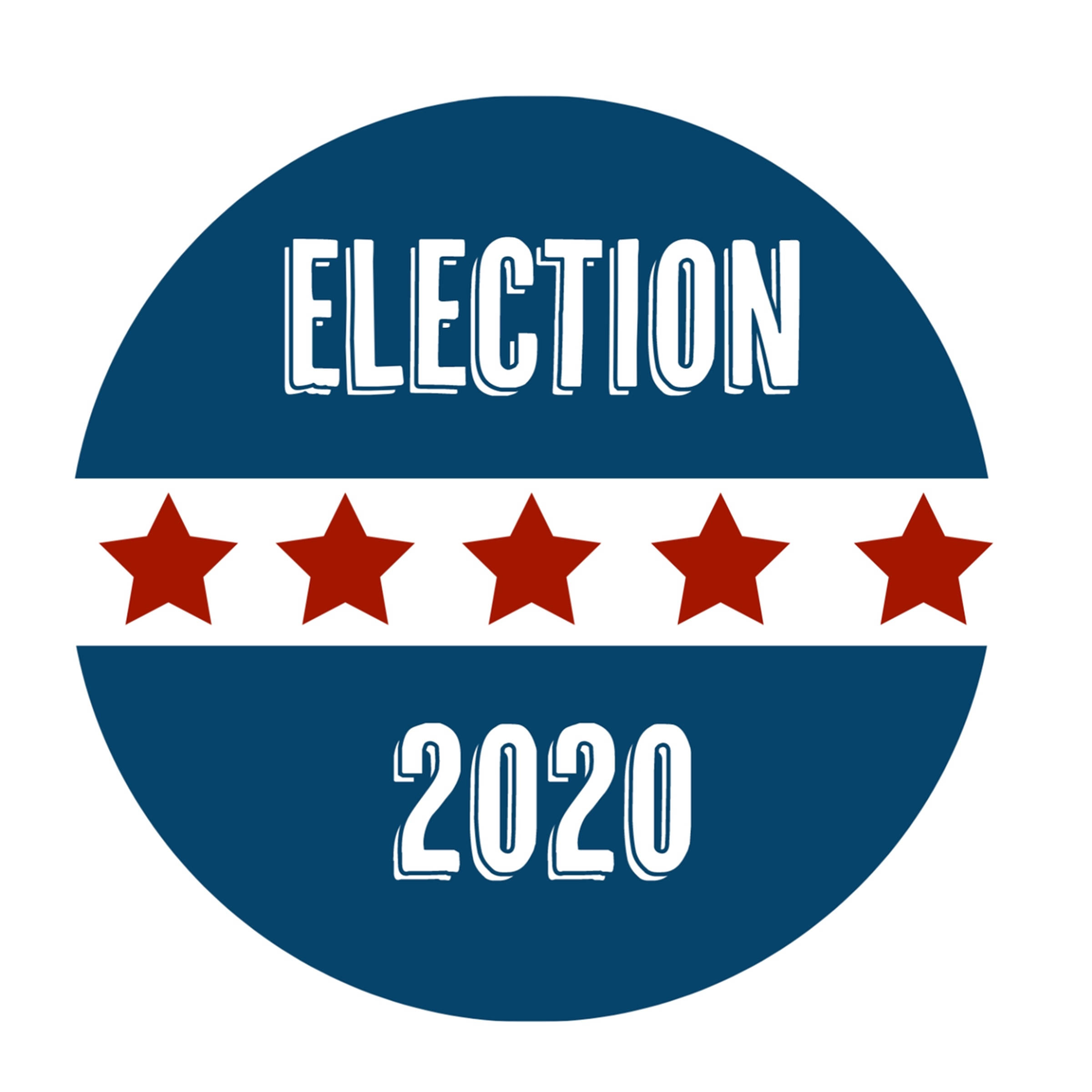 Legendă: Autocolant campanie electorală 2020 Fundal