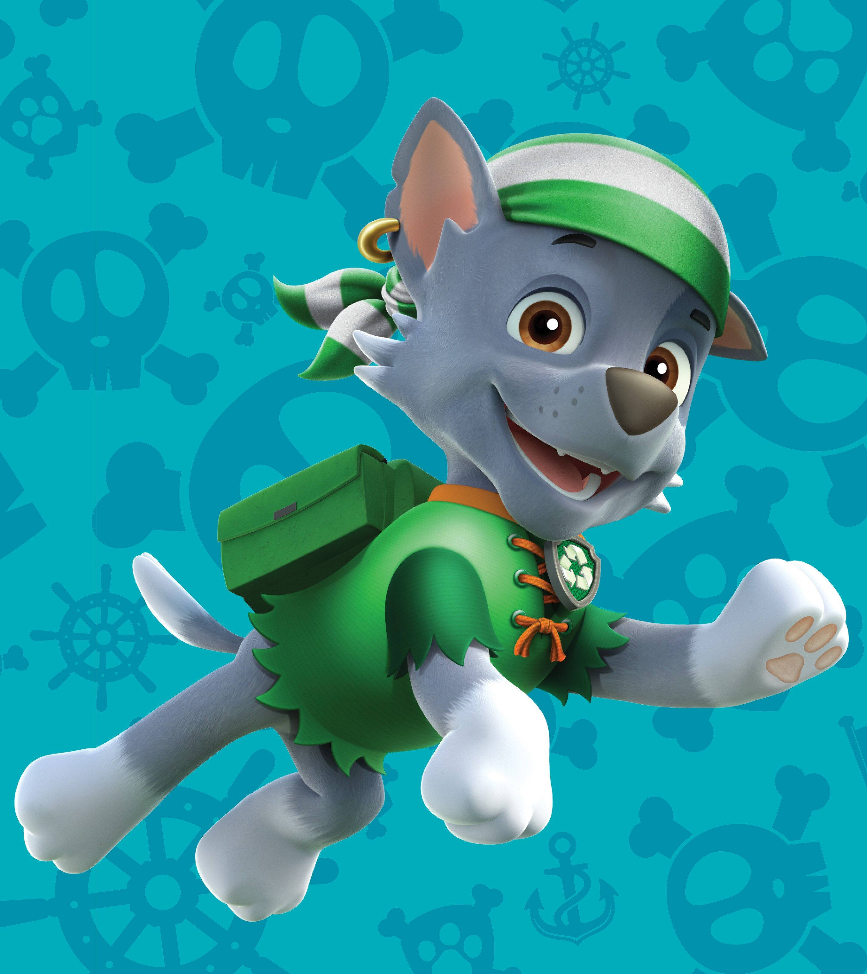 Legendă: Aventura te așteaptă cu Piratul Rocky din Paw Patrol Fundal