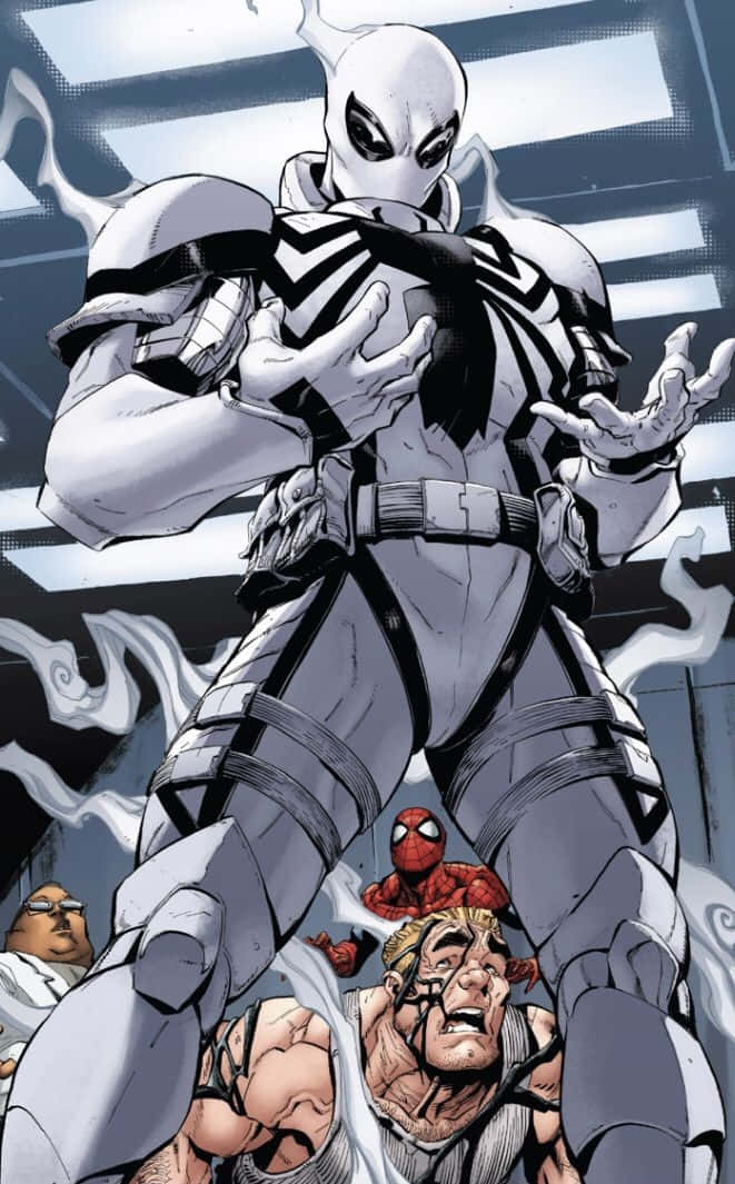 Legendă: Flash Thompson – Mereu în Acțiune! Fundal