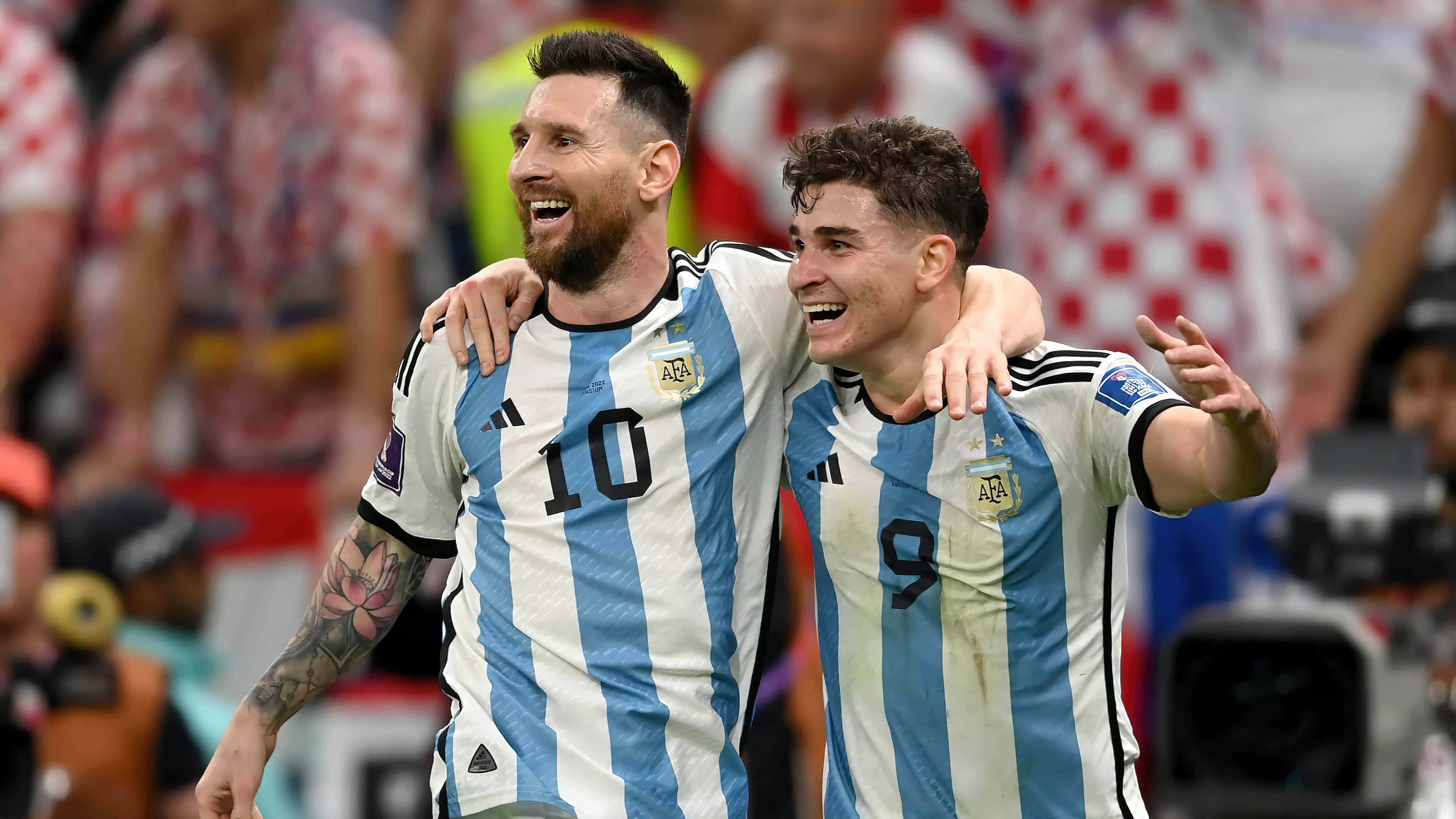 Legenda fotbalului argentinian, Lionel Messi Fundal
