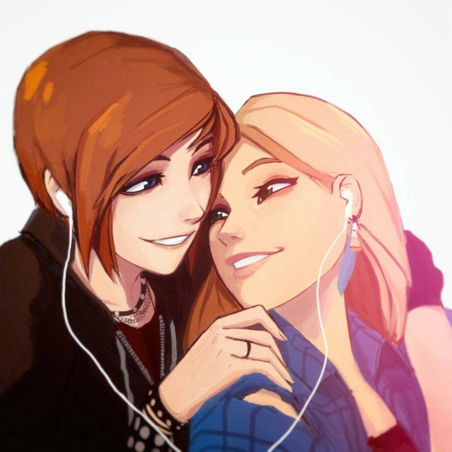 Lesbiene anime Chloe și Rachel Fundal
