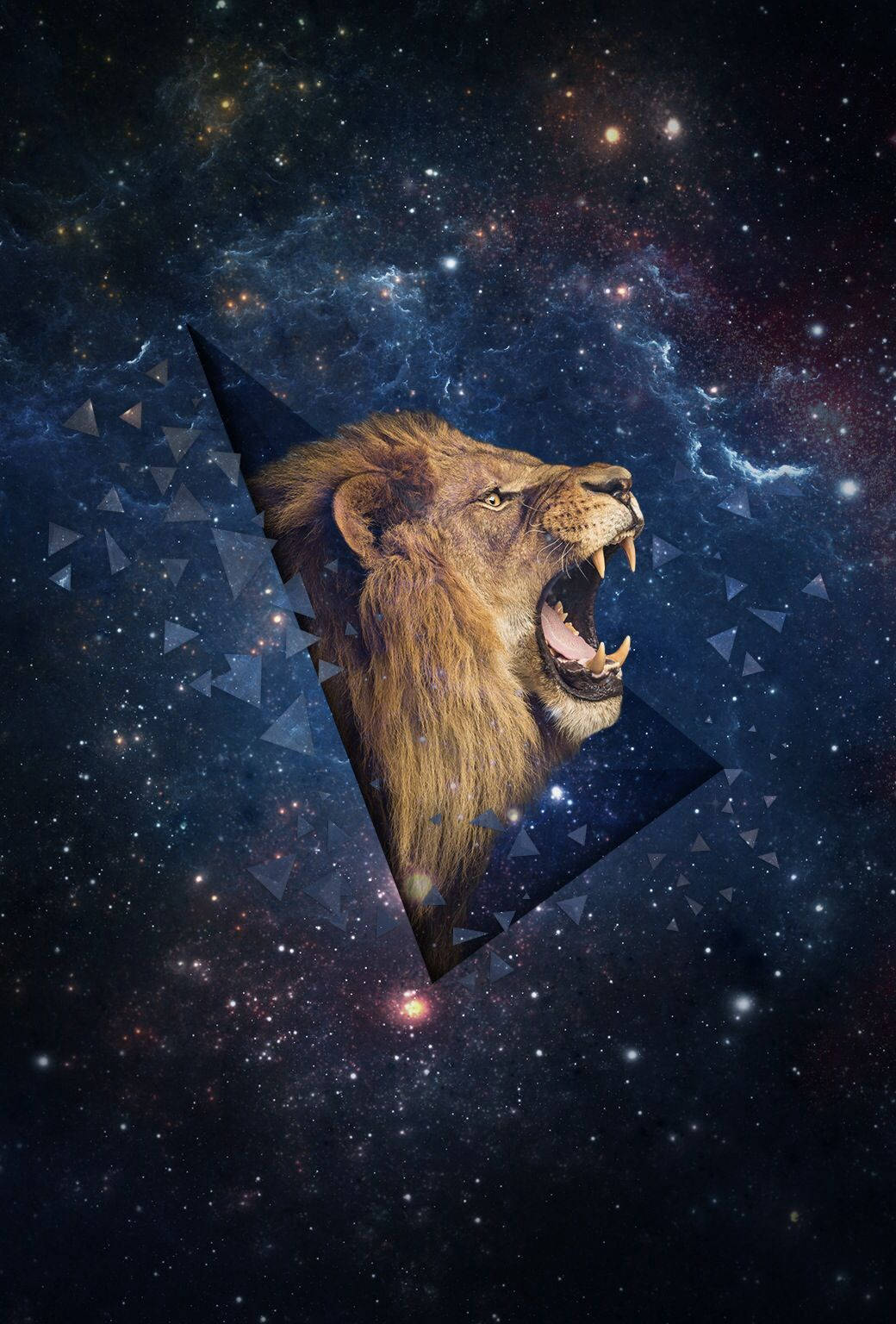 Leu 3D Galactic Fundal