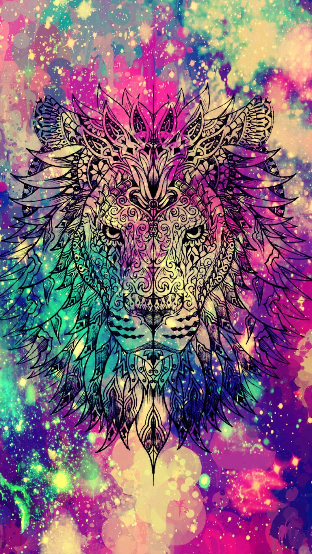 Leu Galactic Abstract Fundal