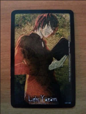 Light Yagami Carte de Colecționat Anime Fundal