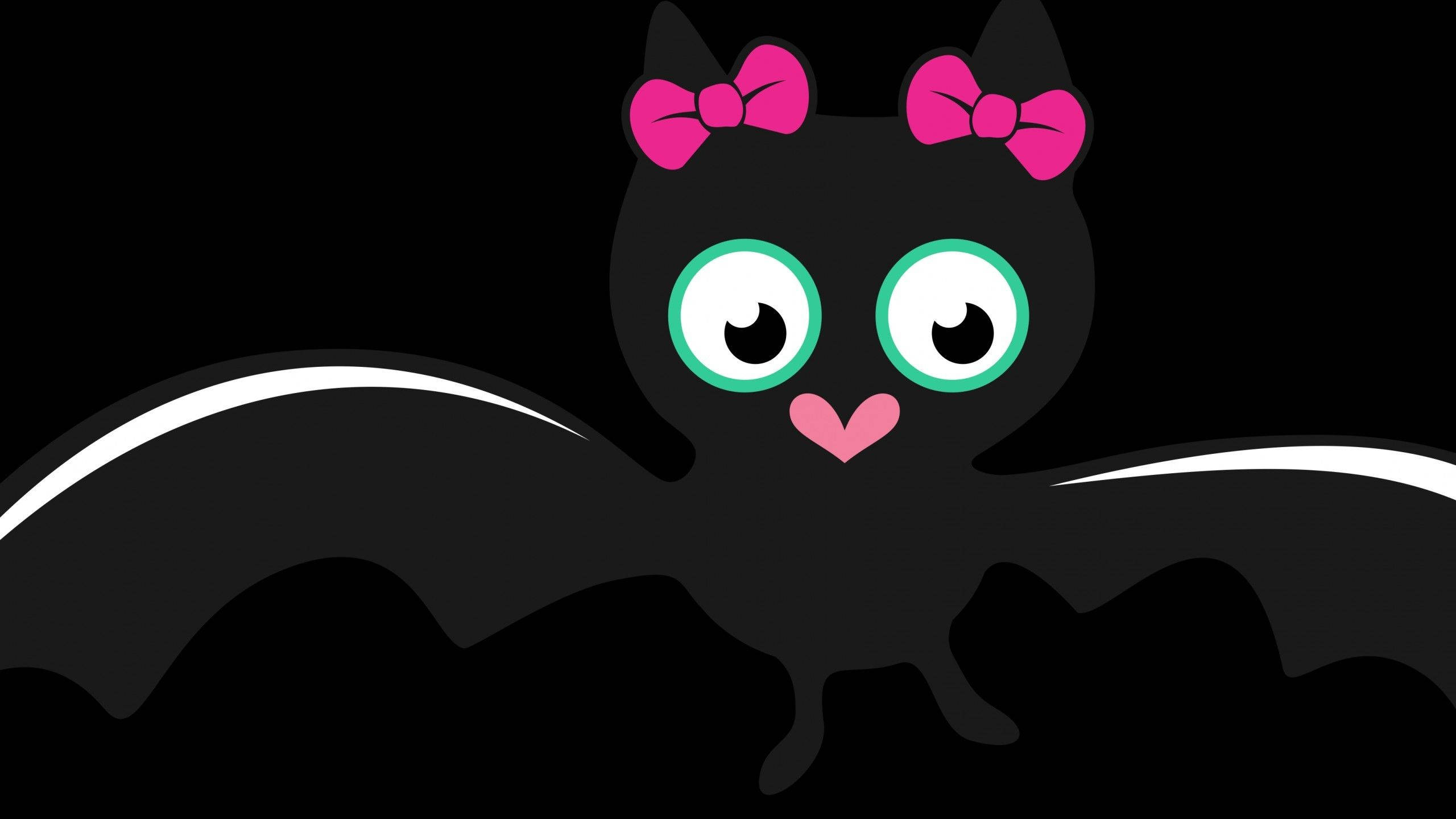 Liliac Caricatură Adorabil pentru Halloween Fundal