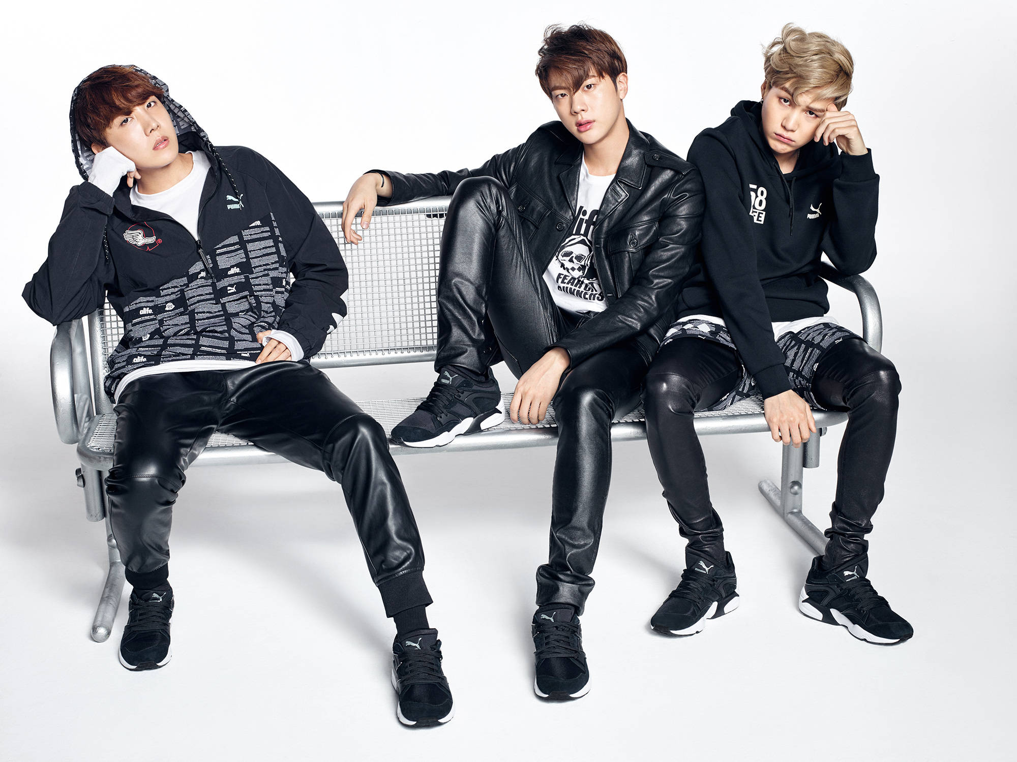 Linia Hyung estetică BTS Fundal