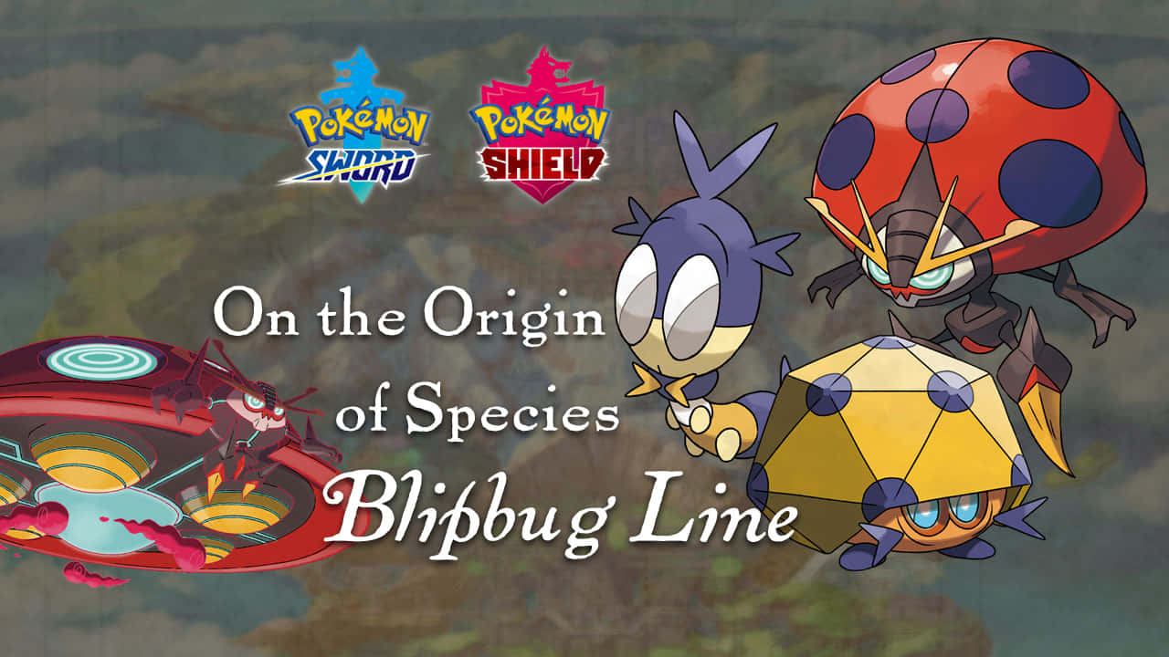 Linia Pokémon Blipbug Fundal