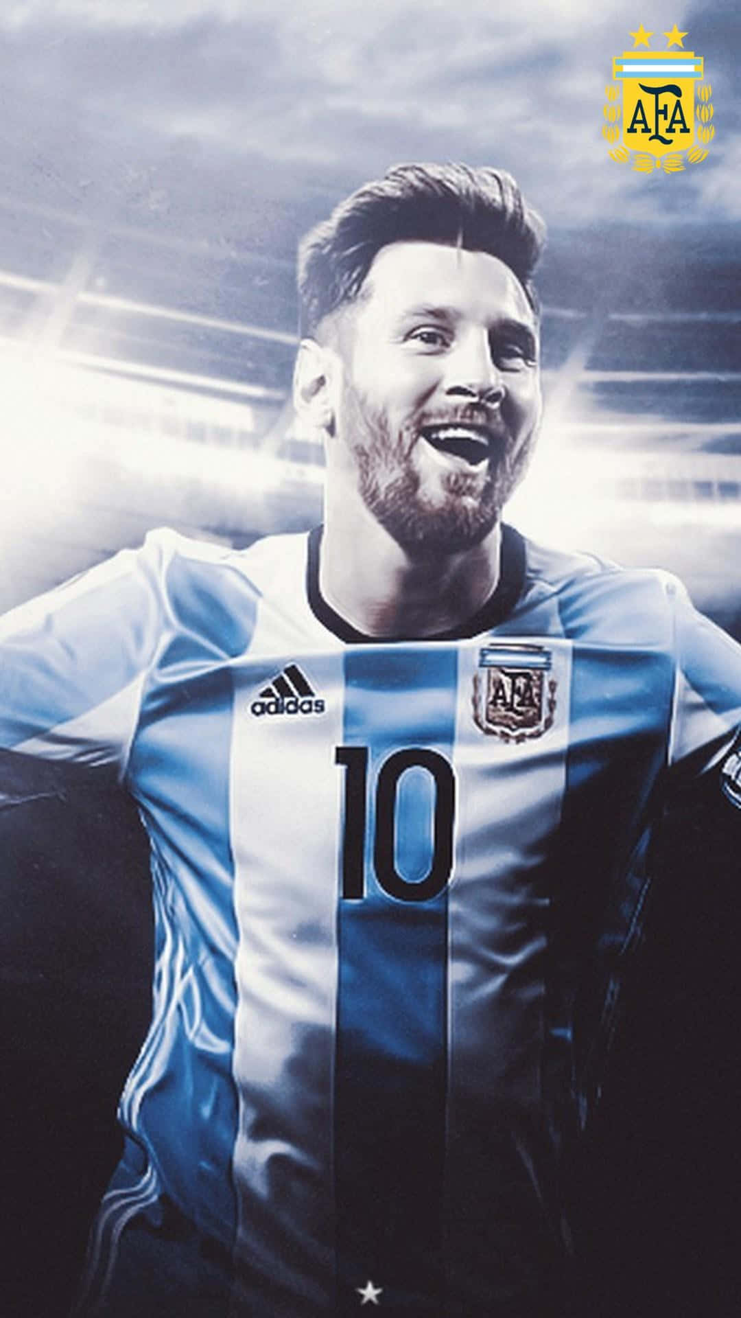 „Lionel Messi, cel mai iconic fotbalist, împodobește milioane de iPhone-uri la nivel global” Fundal