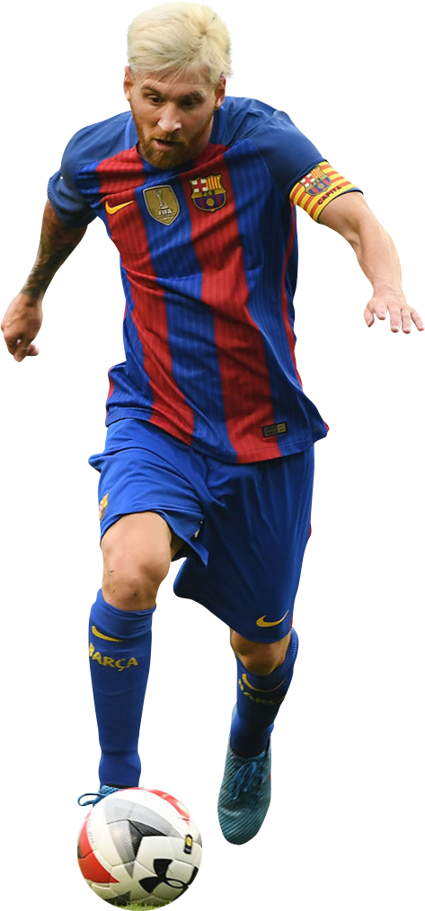 Lionel Messi FC Barcelona în Acțiune Fundal