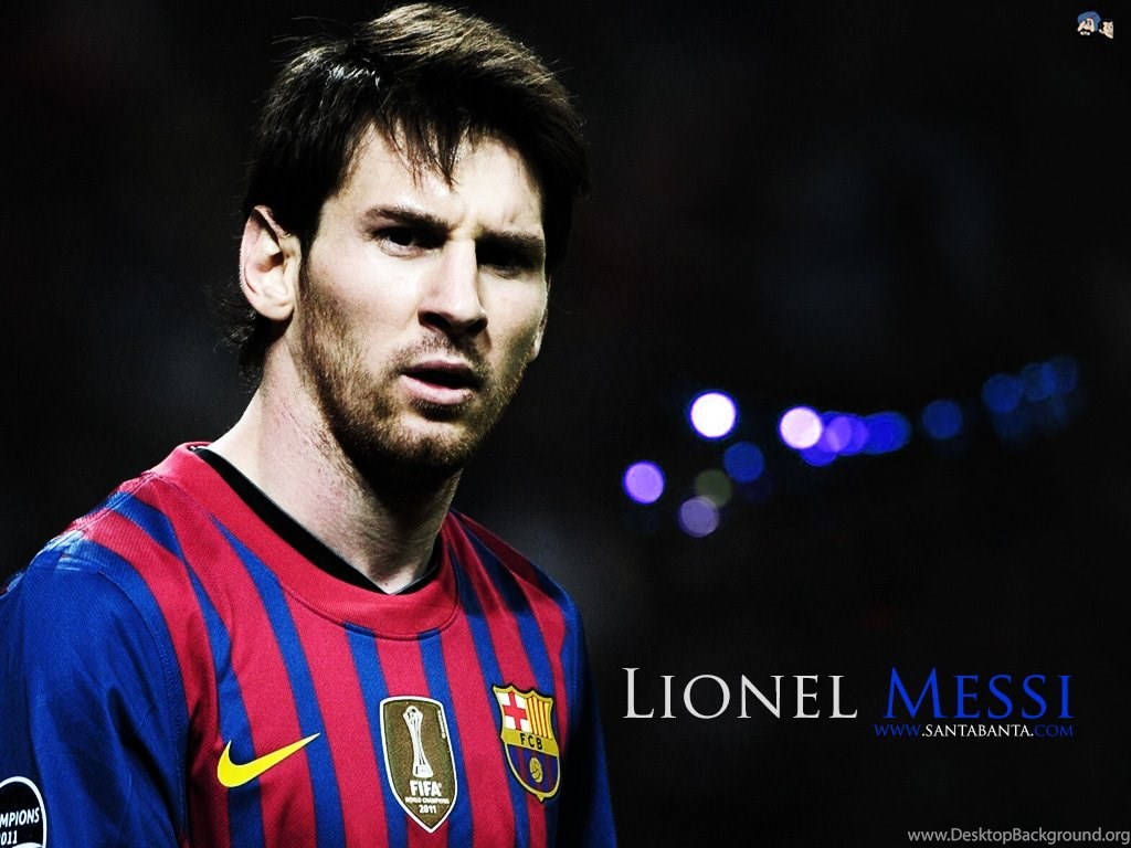 Fotografie de fundal cu atacantul Lionel Messi al echipei de fotbal FC Barcelona — Messi Fundal