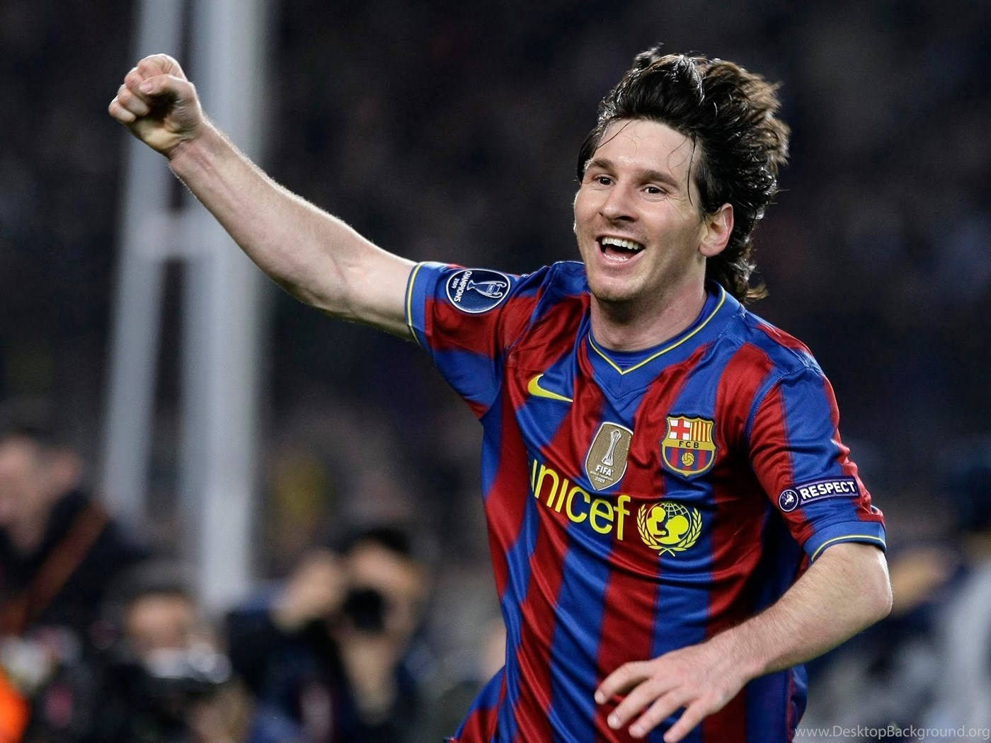 Lionel Messi își folosește puterea de star pentru UNICEF Fundal