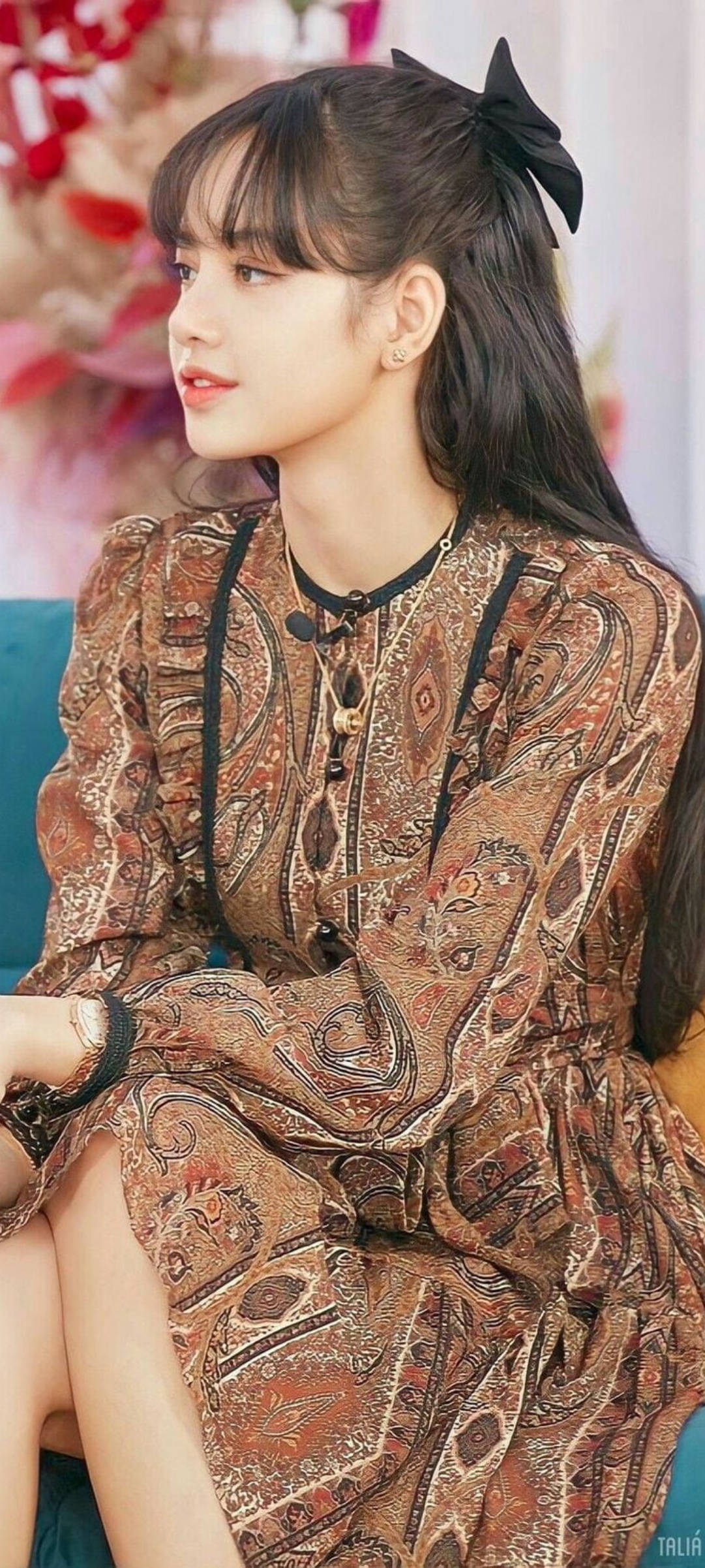 Lisa Blackpink HD Anunț Live The Show Fundal