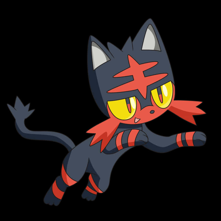 Litten gata de luptă Fundal